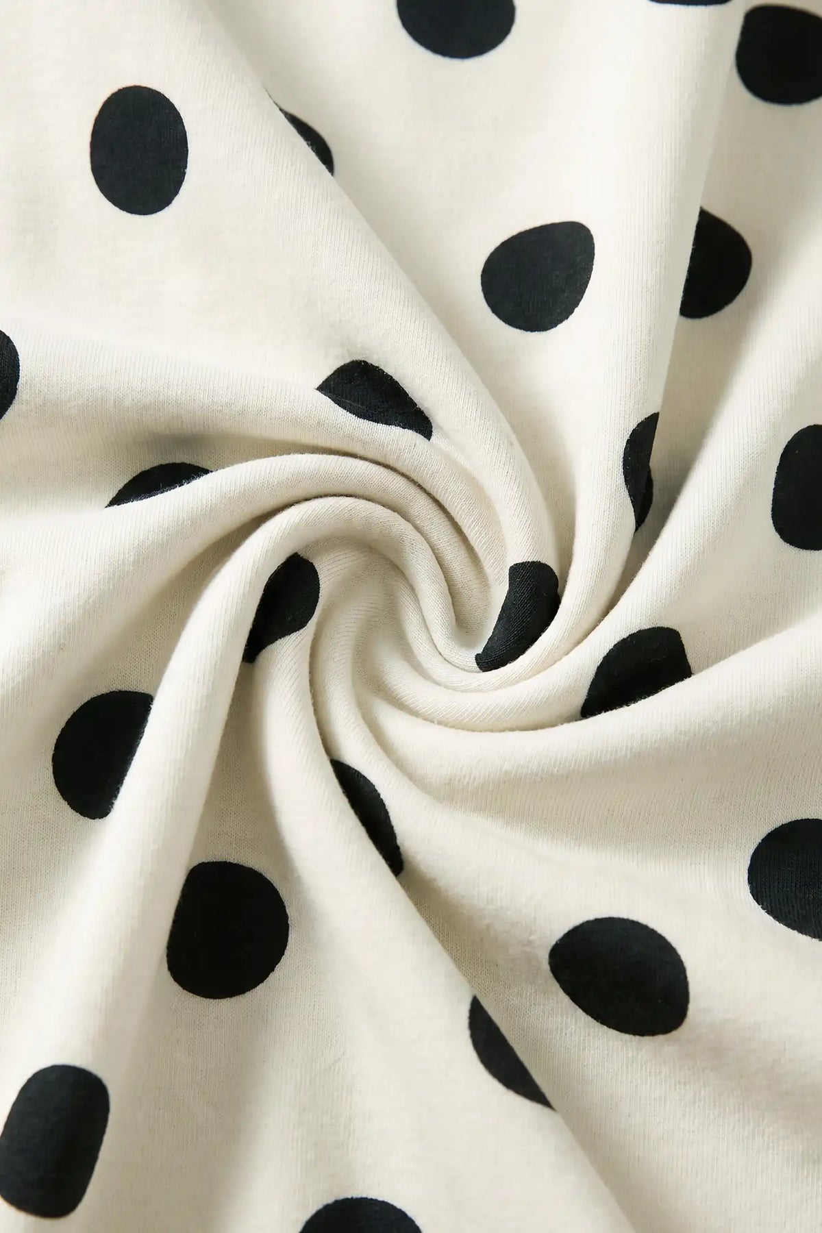 Polka Dot Wide-Leg Maternity Pants