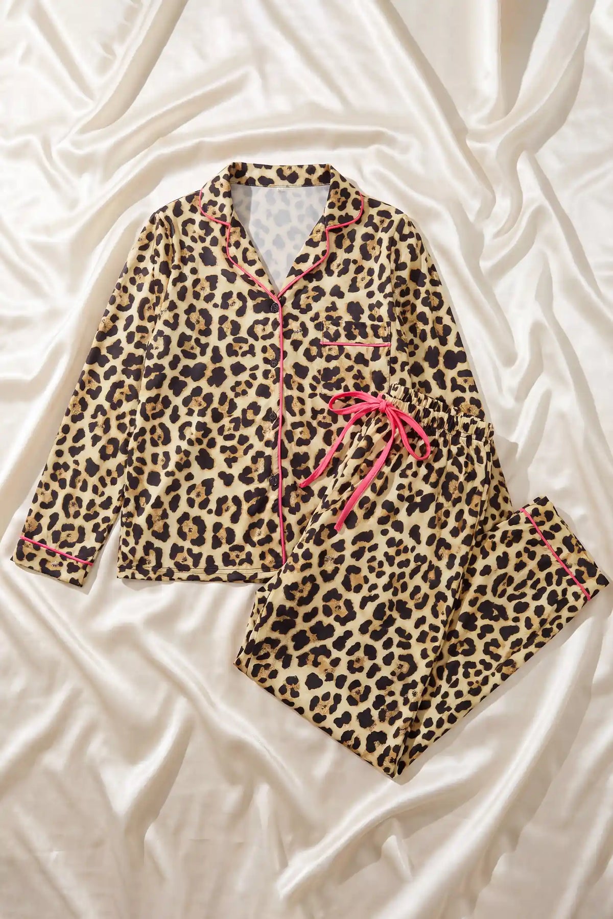Pretty in Leopard Maternity Pajama Set