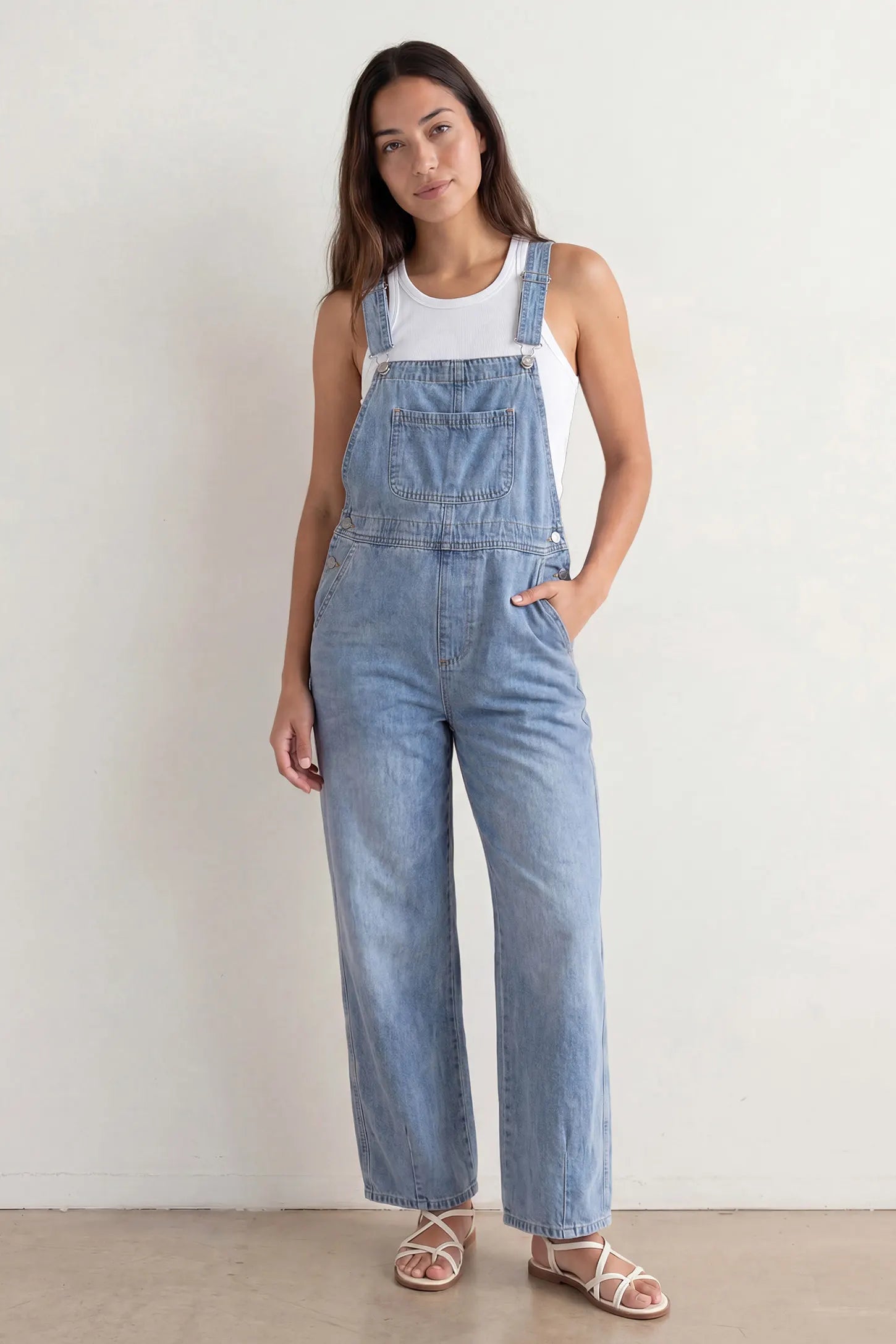 Wide Leg Relaxed Fit Maternity Overalls