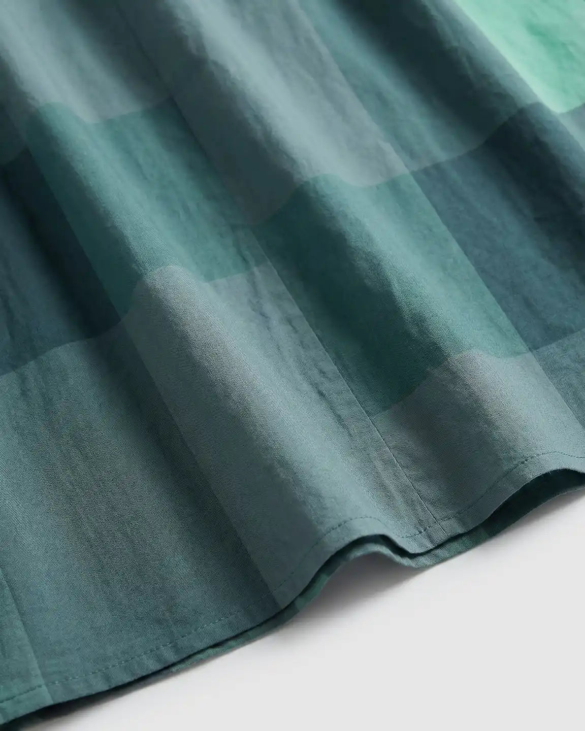 Plaid Flowy Maternity Maxi Dress