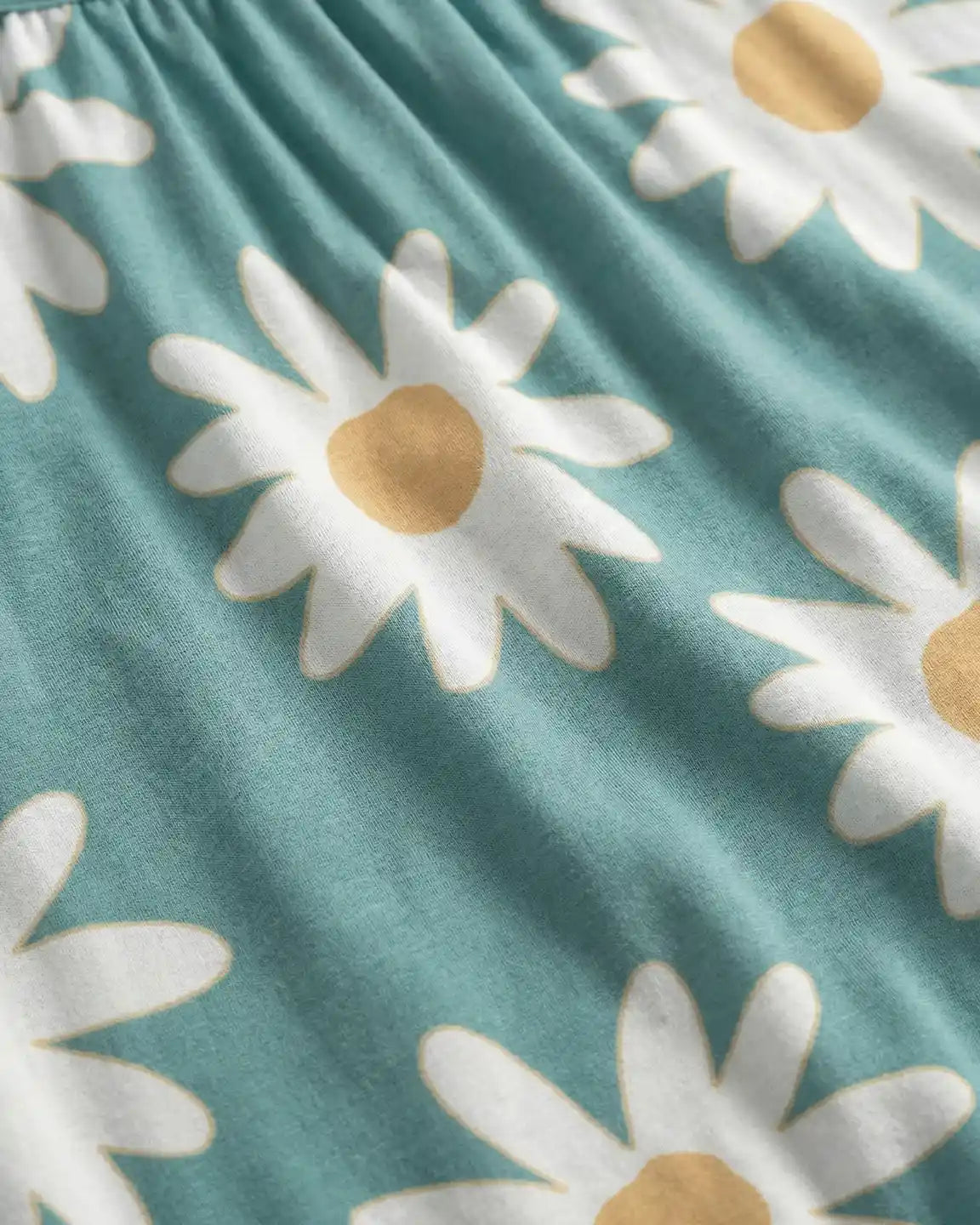 Spaghetti Straps Daisy Print Maternity Maxi Dress