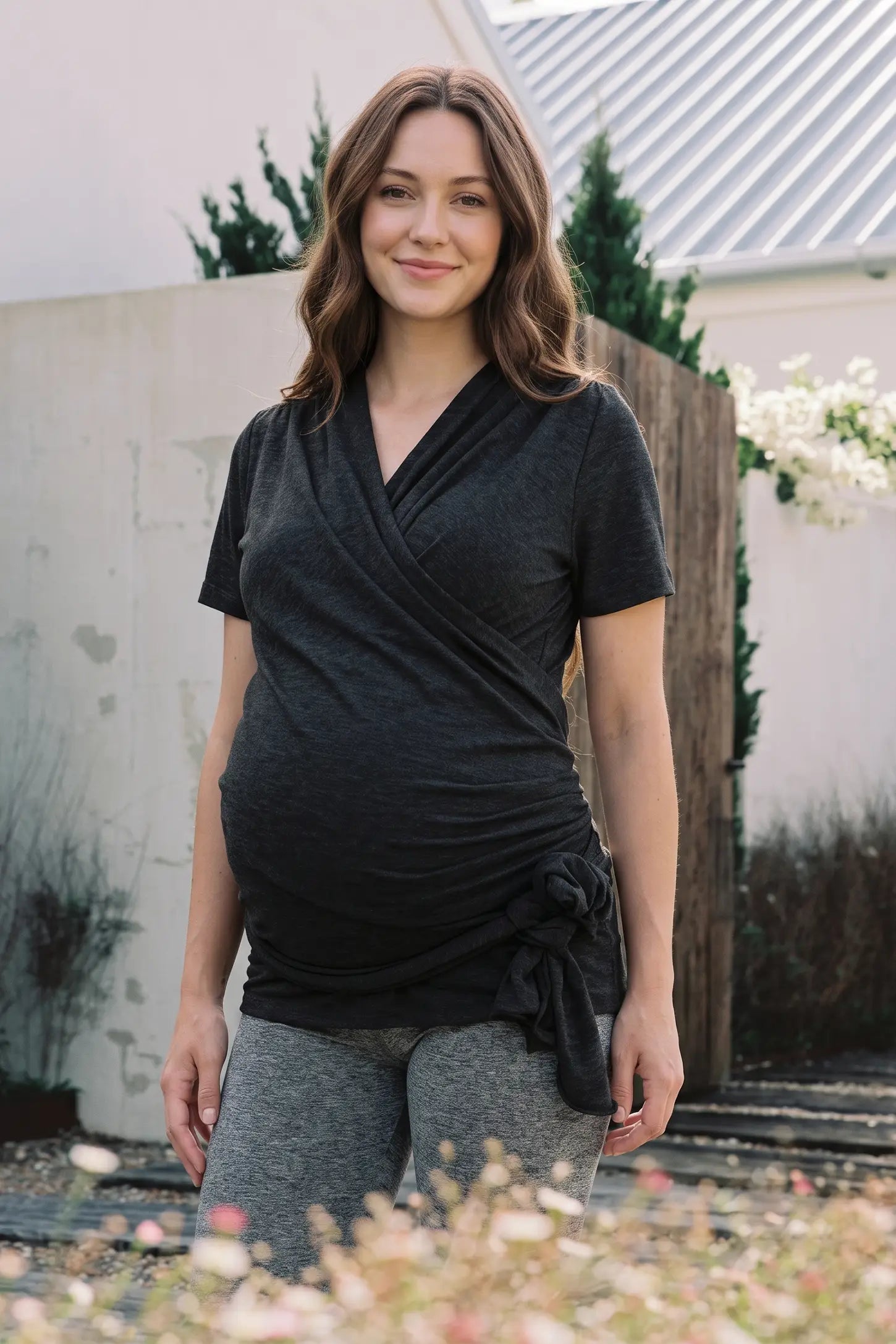 3 in 1 Skin to Skin Wrap Nursing Top