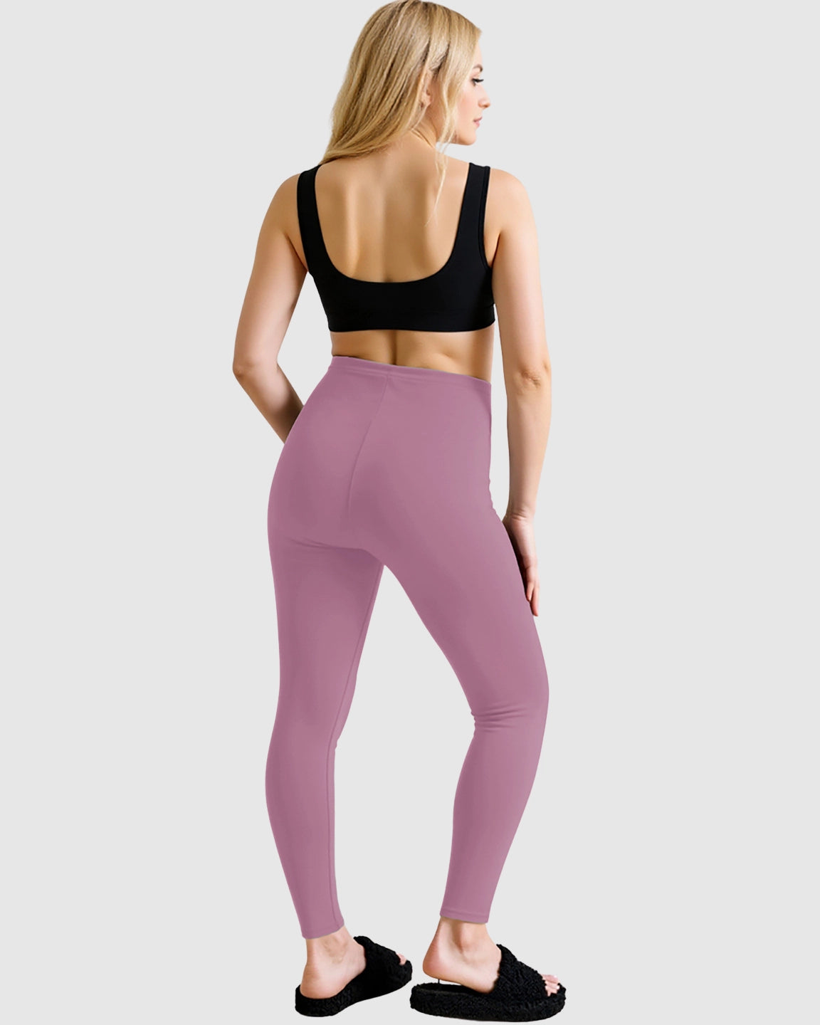 Belly-Support Sculpting Maternity Leggings
