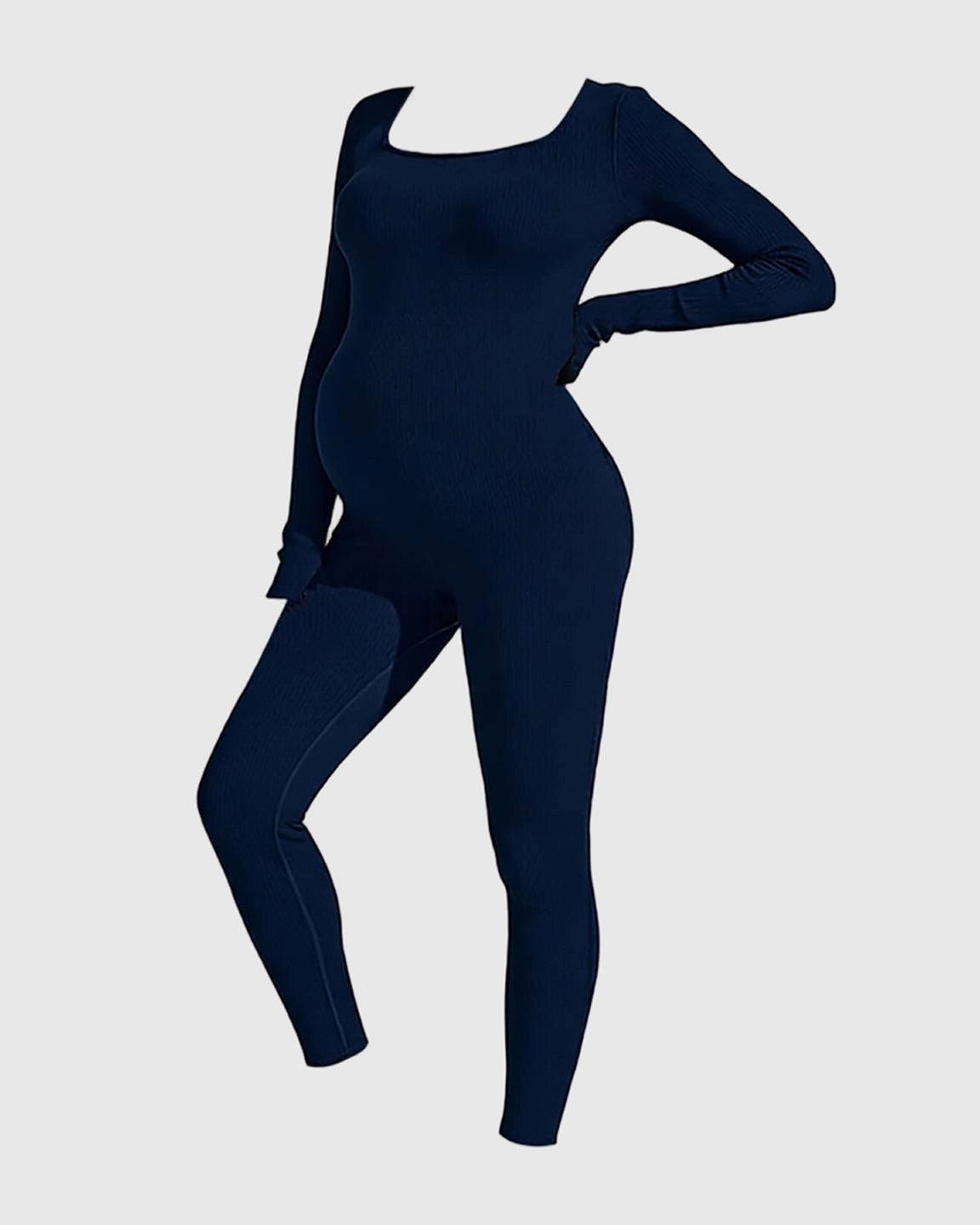 Seamless Ankle Length Maternity Bodysuit