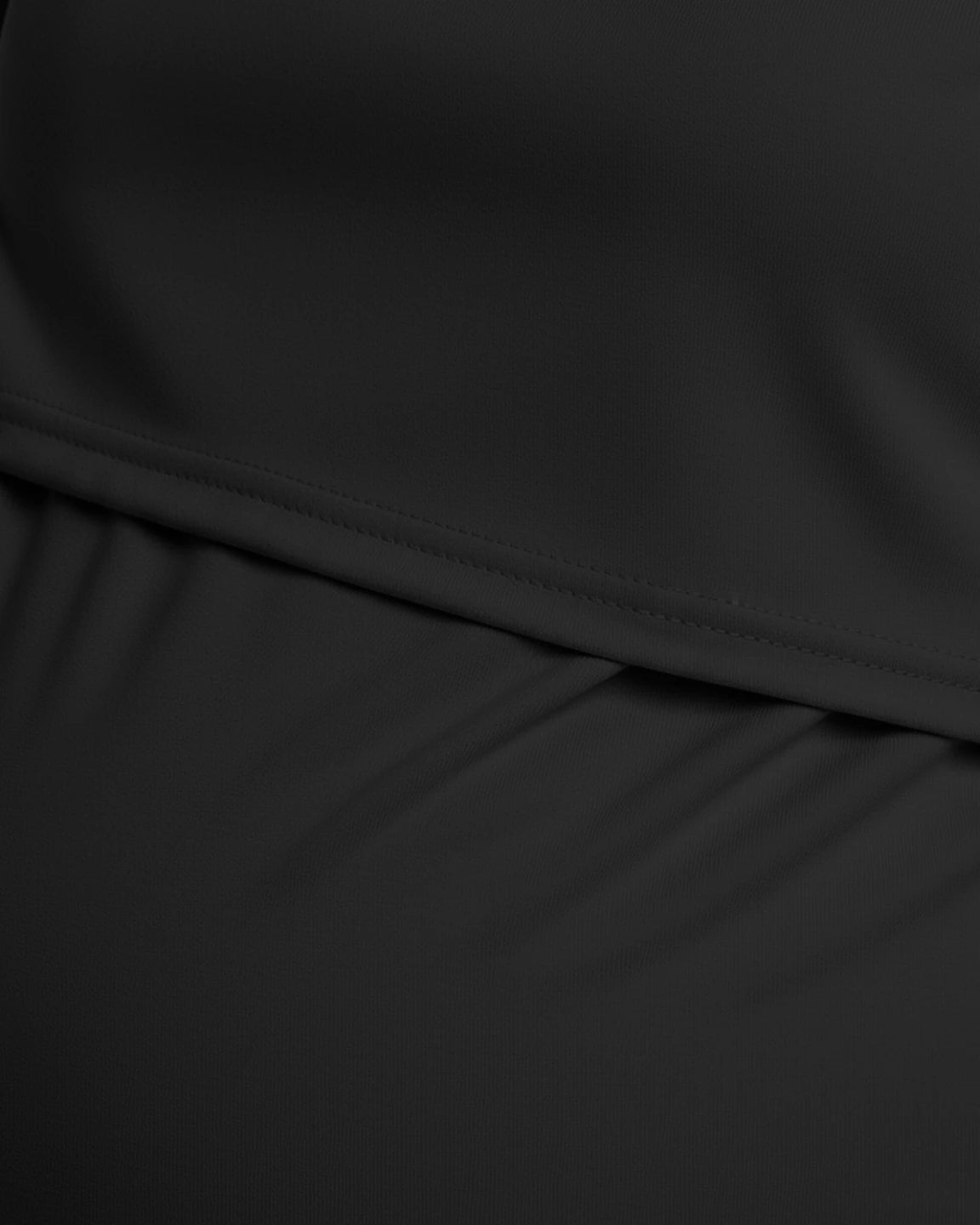 Round Neck Nursing Top With Feeding Port