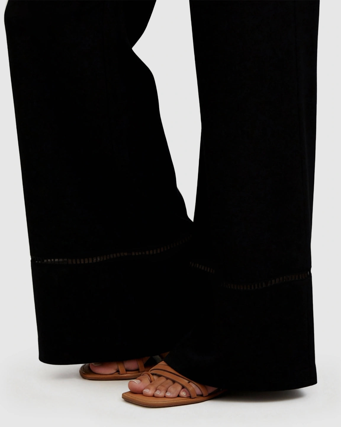 High-Waisted Wide-leg Maternity Pants