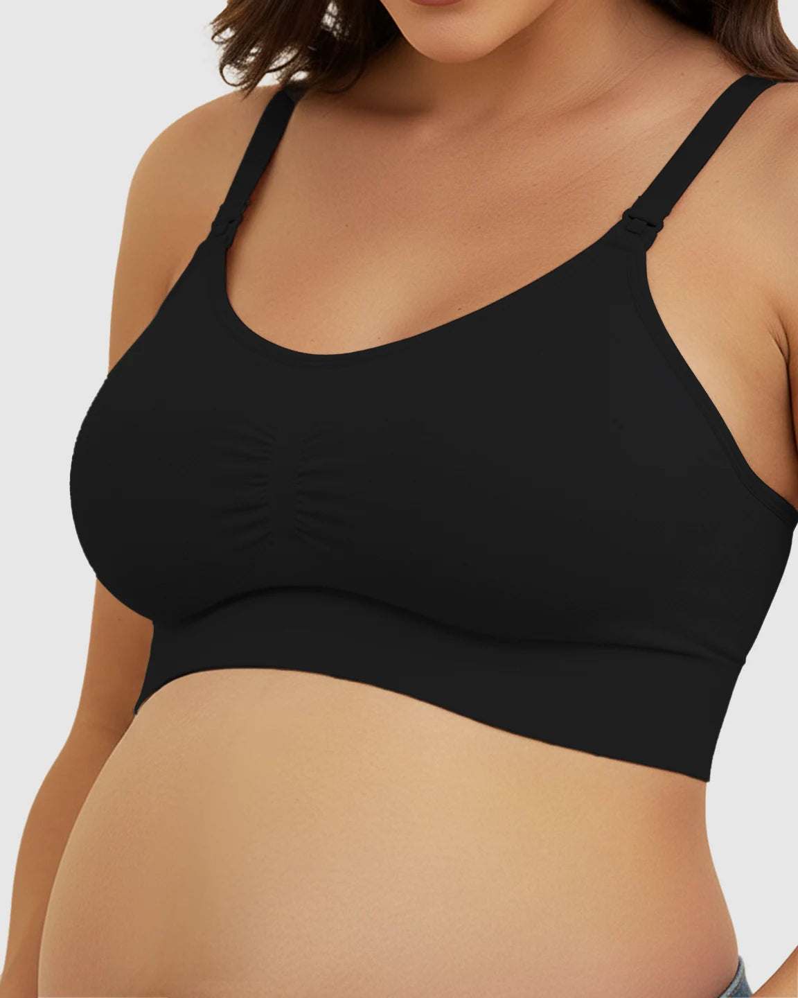 Wireless Front-Closure Maternity Nursing Bra