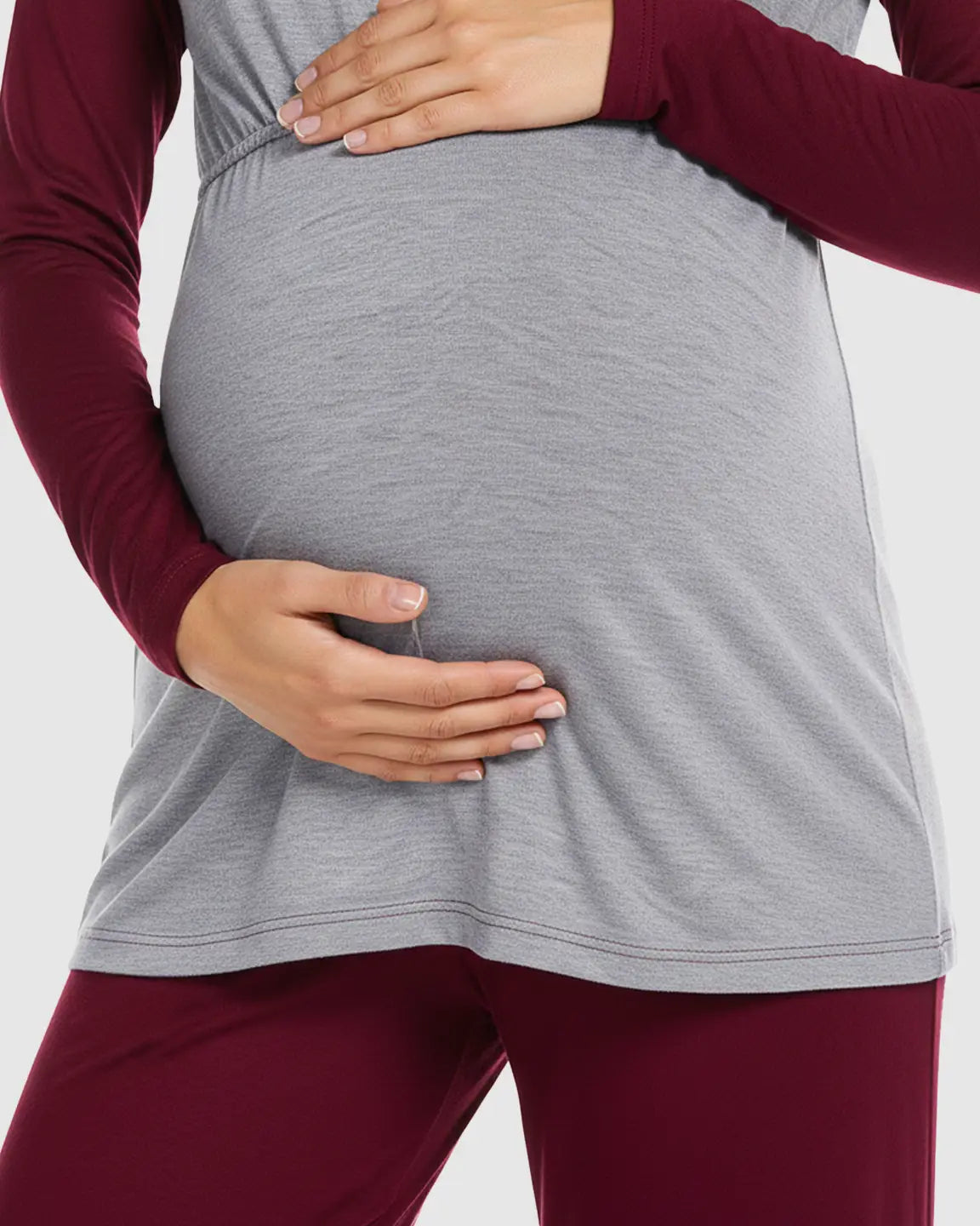 Soft Stretch Nursing Maternity Sleepwear Set