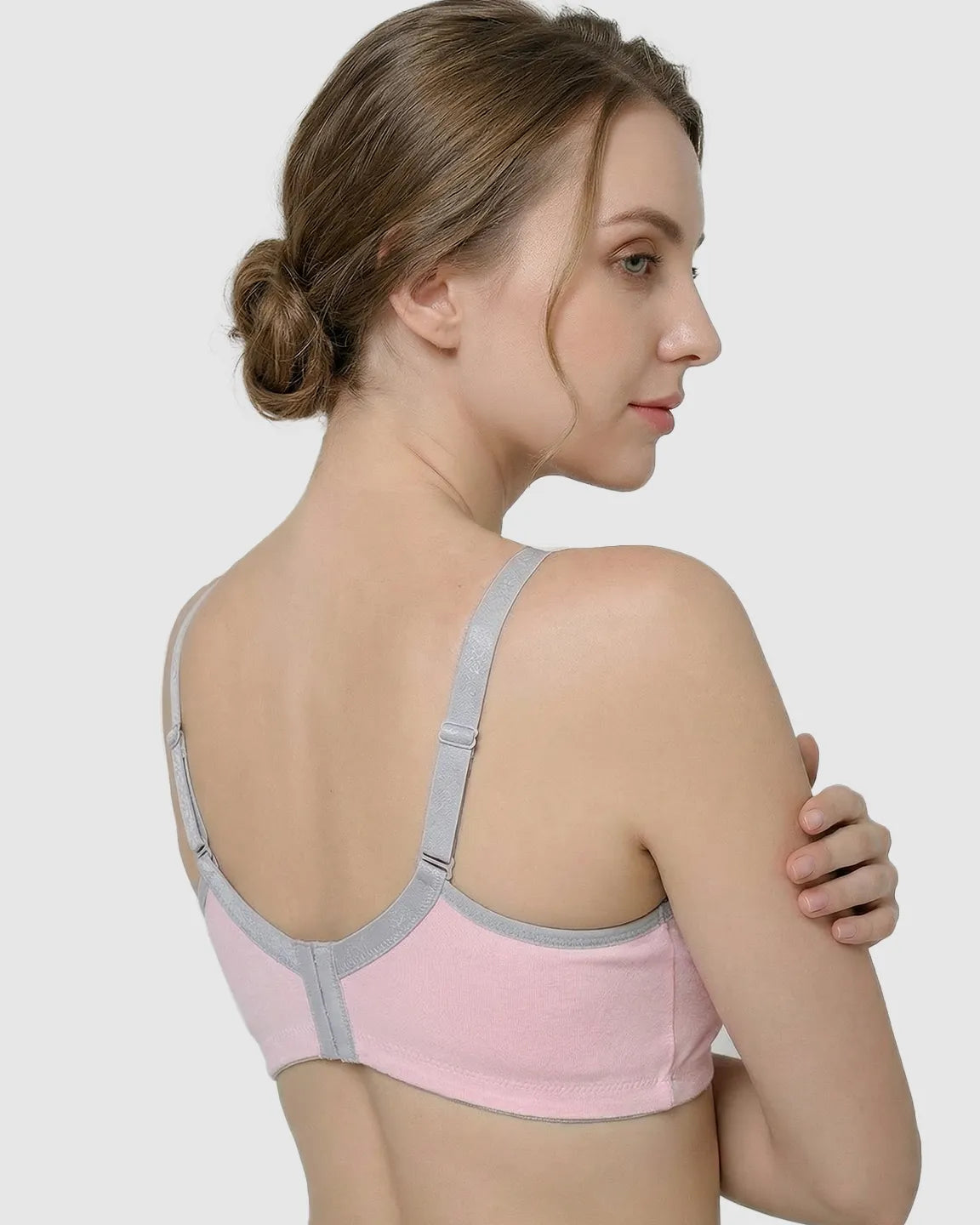 Front-Open Cotton Nursing Bra