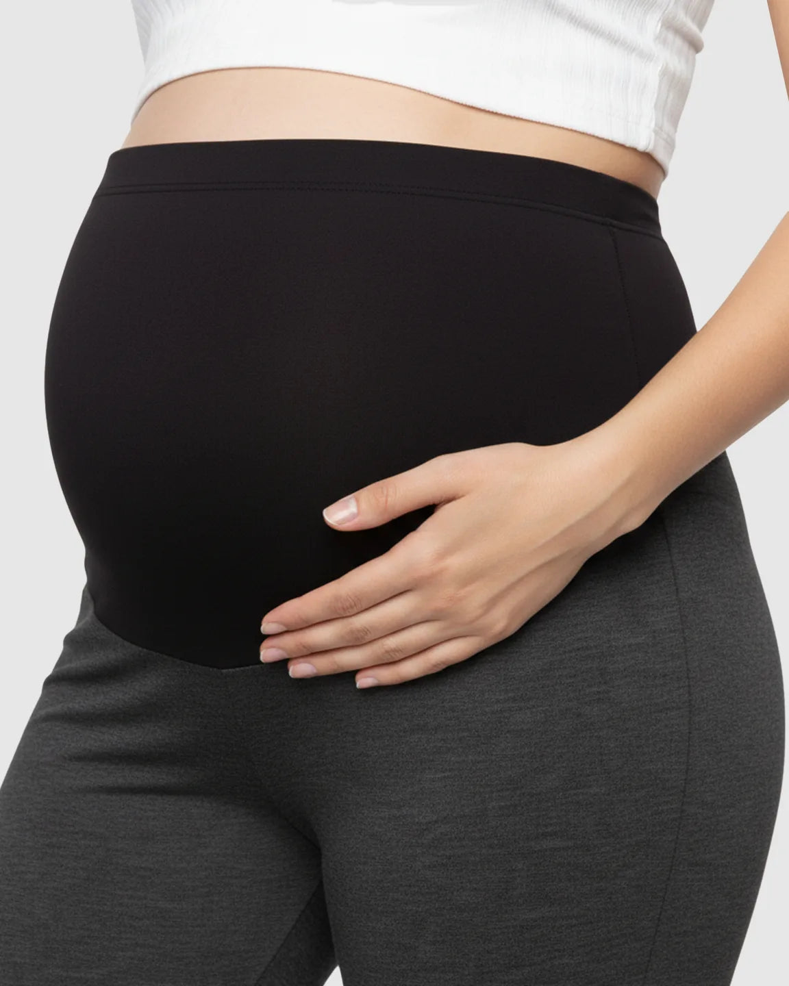 Support Panel Slim-Fit Maternity Leggings
