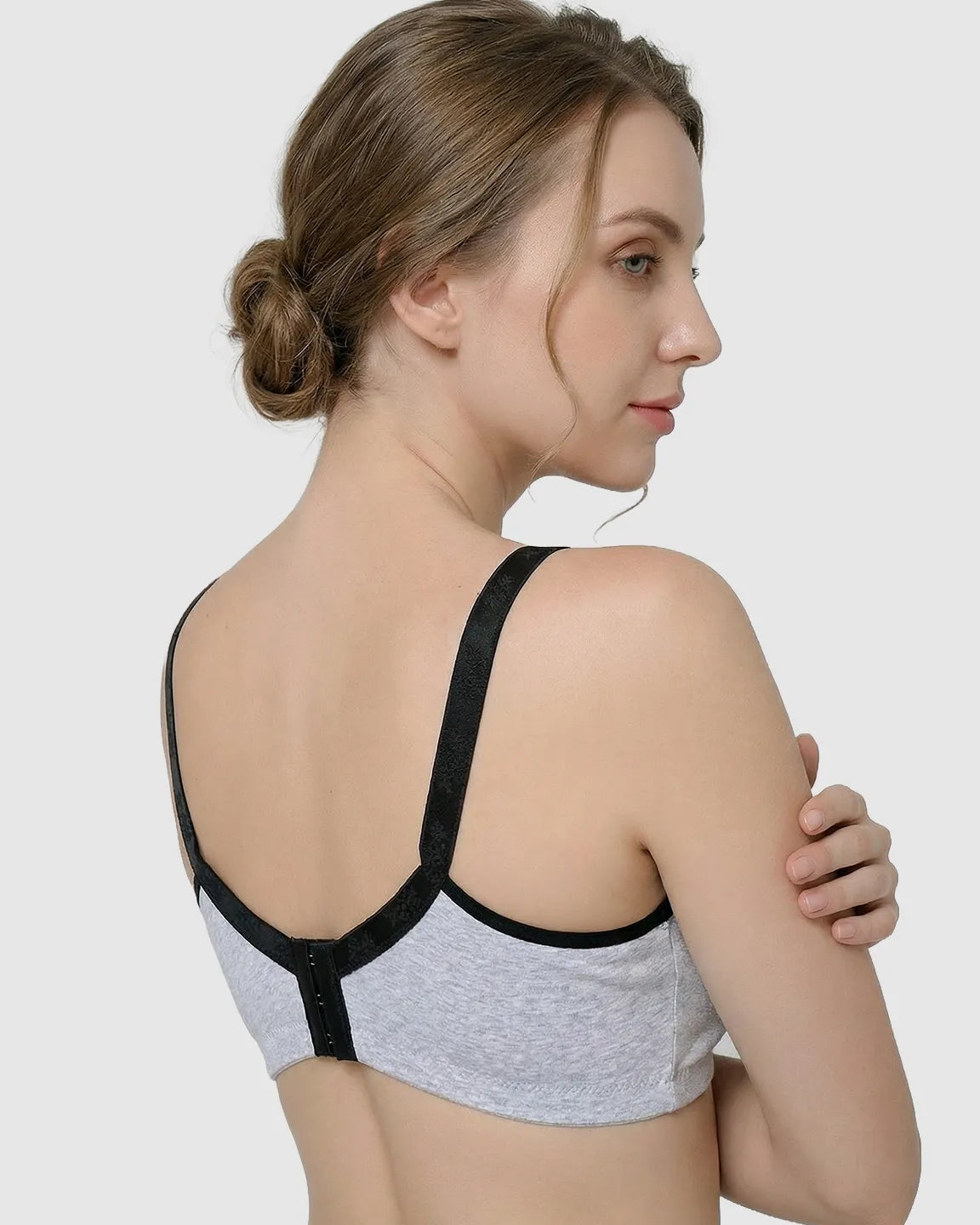 Front-Open Cotton Nursing Bra
