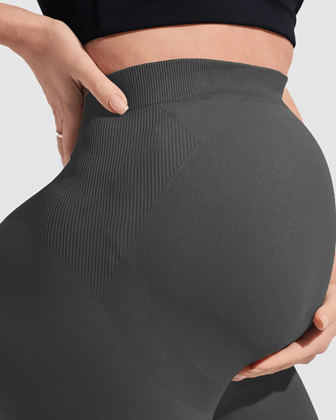 Over-Belly Bootcut Maternity Pants