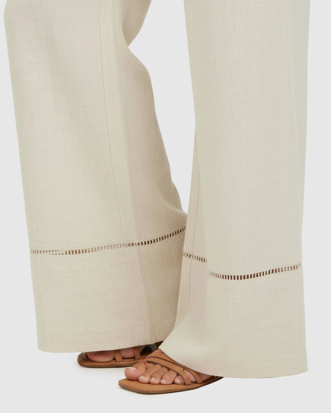 High-Waisted Wide-leg Maternity Pants