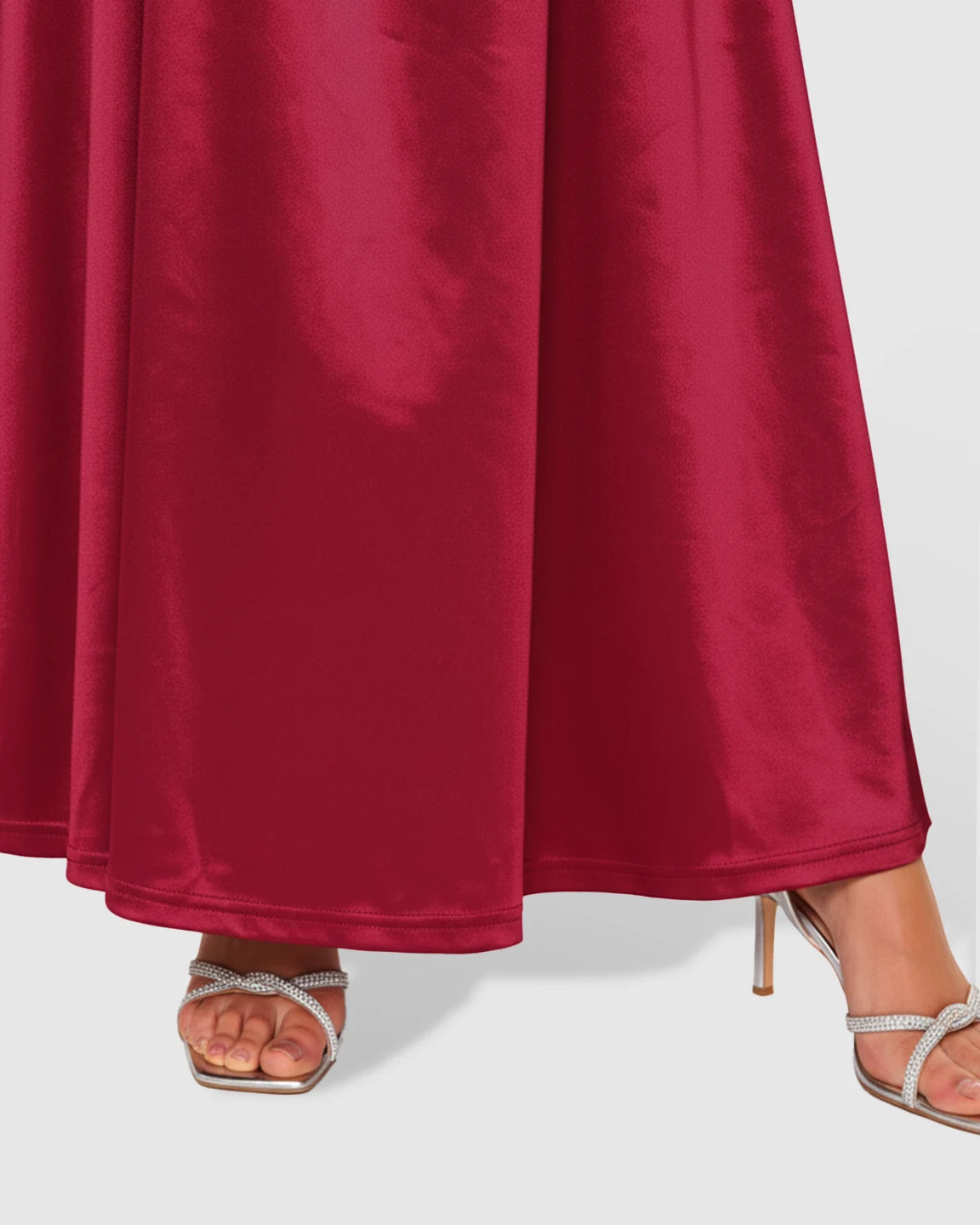 Ruched Off-Shoulder Empire Waist Maternity Maxi Dress