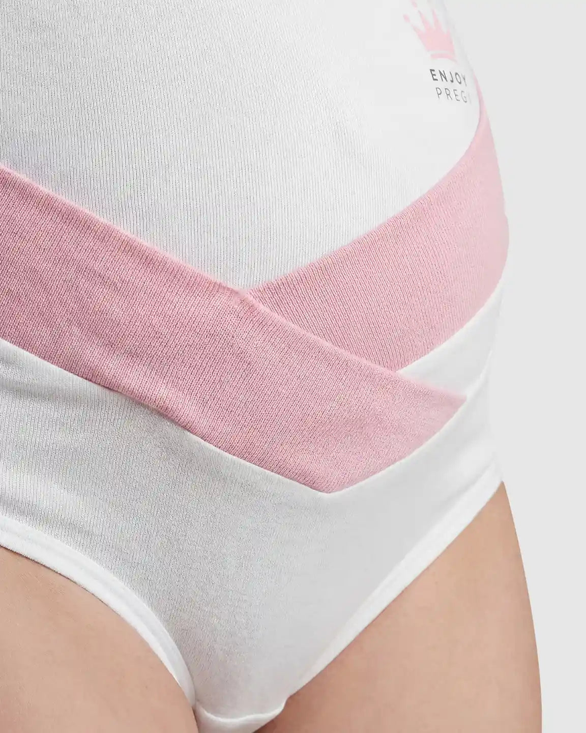 Criss-Cross Band Over-the-bump Maternity Underwear