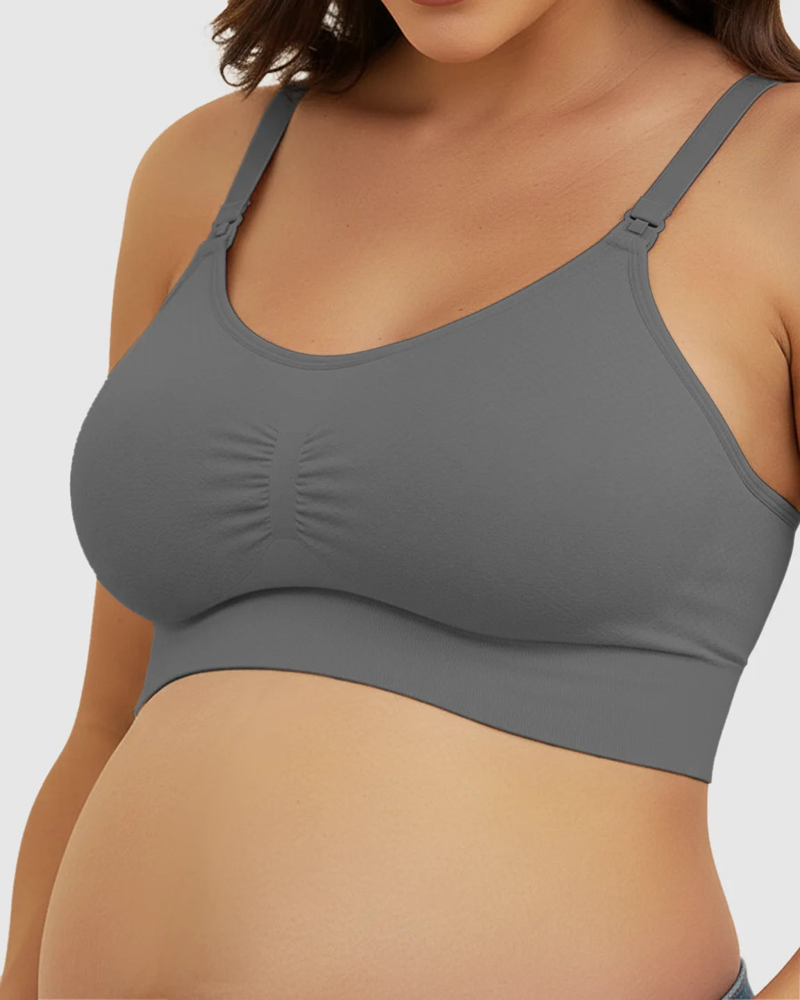Wireless Front-Closure Maternity Nursing Bra