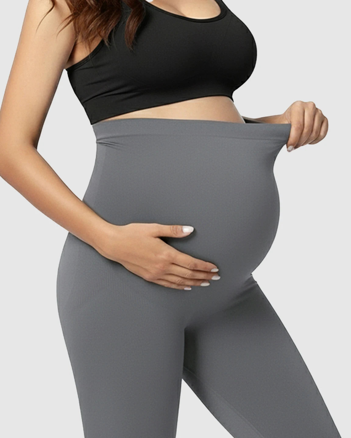Belly Support Stretch Maternity Leggings