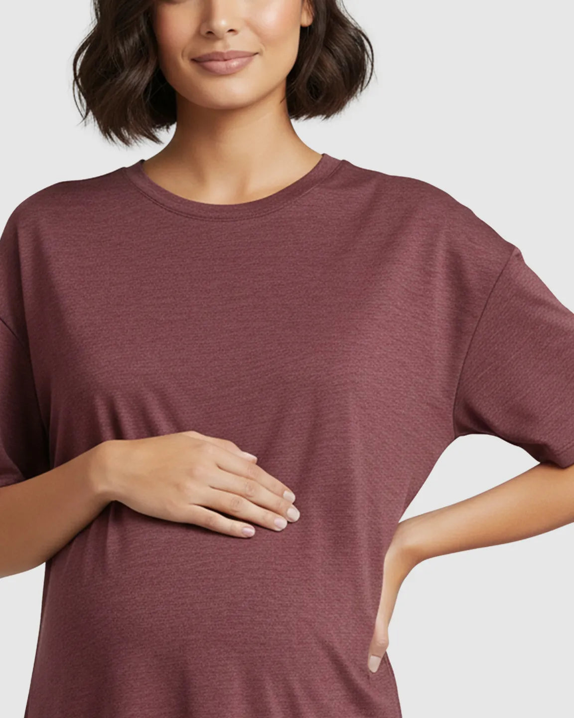 Ultra-Soft Oversized Maternity Loungewear Set