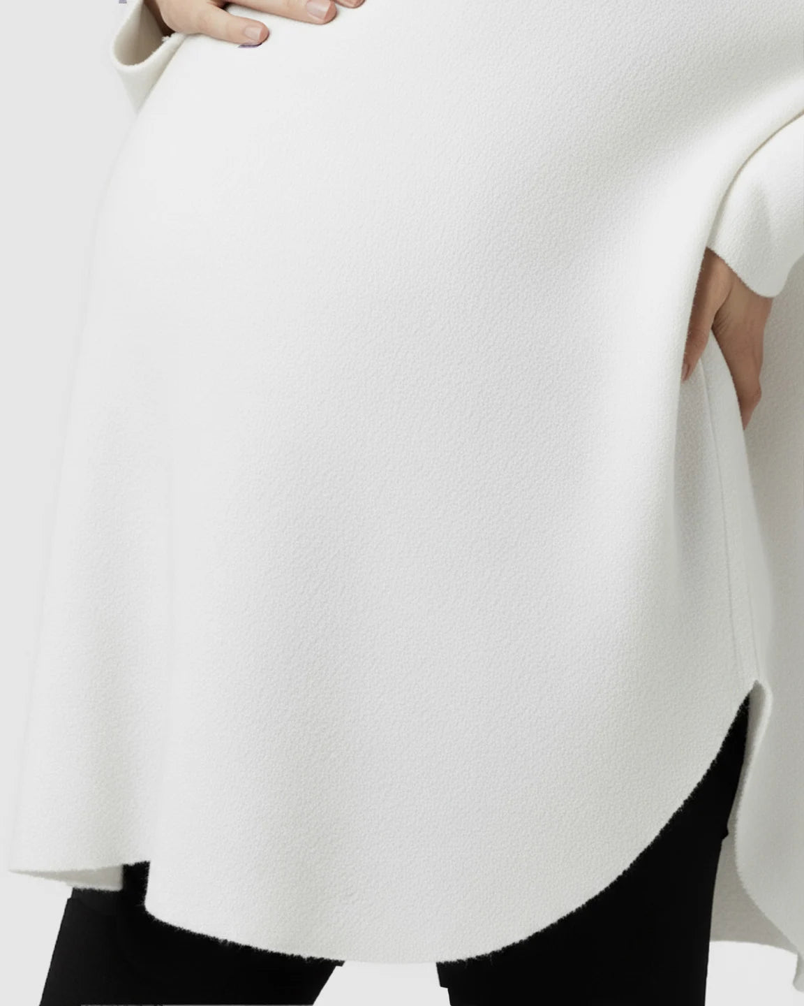 Cozy Woolen Loose-Fit Maternity Sweater