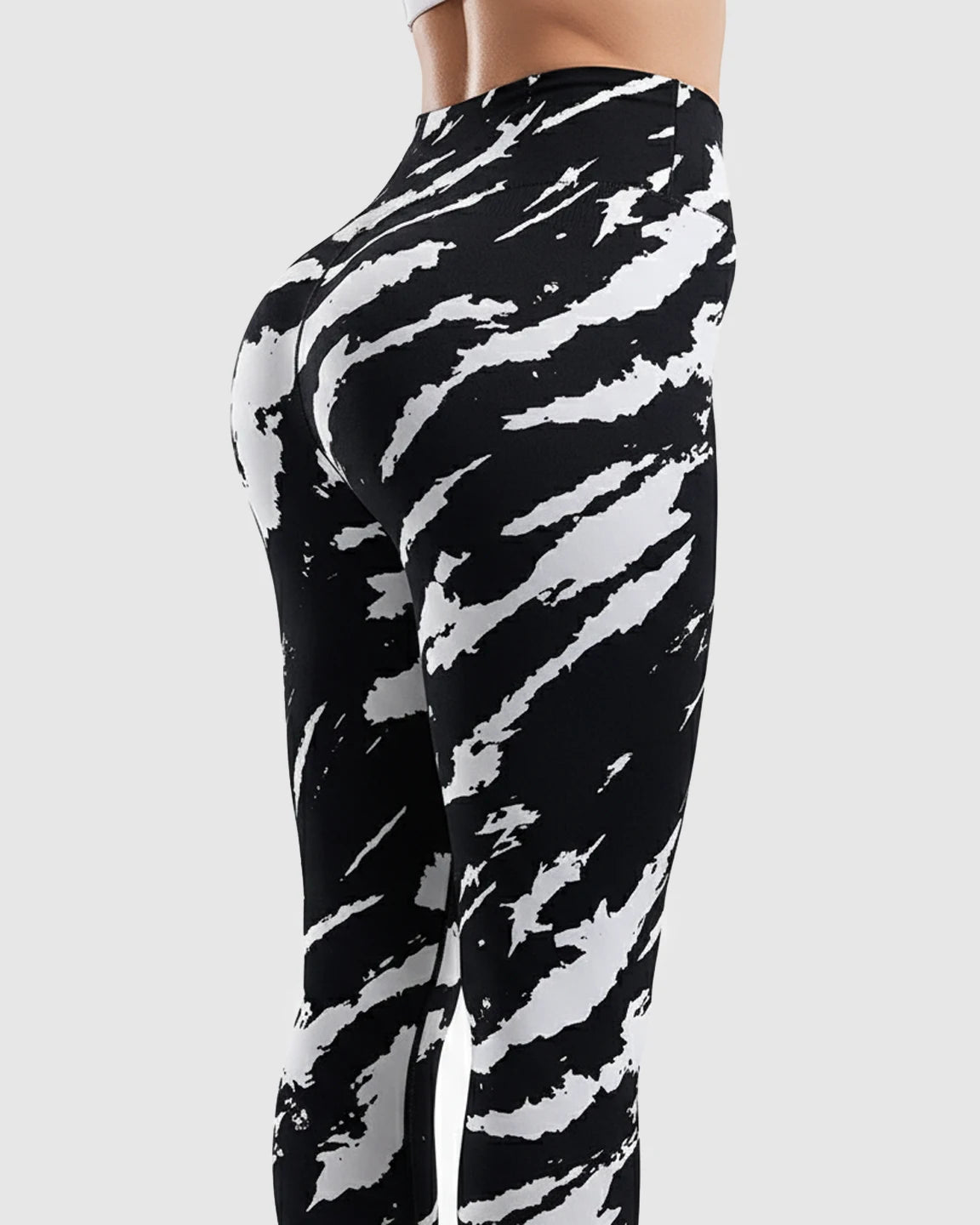 Seamless Comoflouge Maternity Yoga Leggings