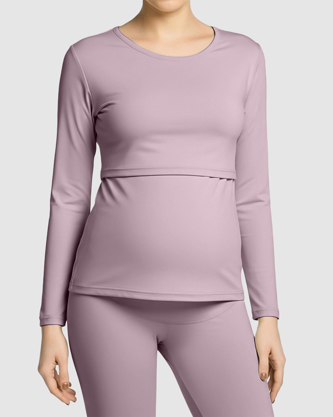 Thick Cotton Nursing Maternity Pajama Set