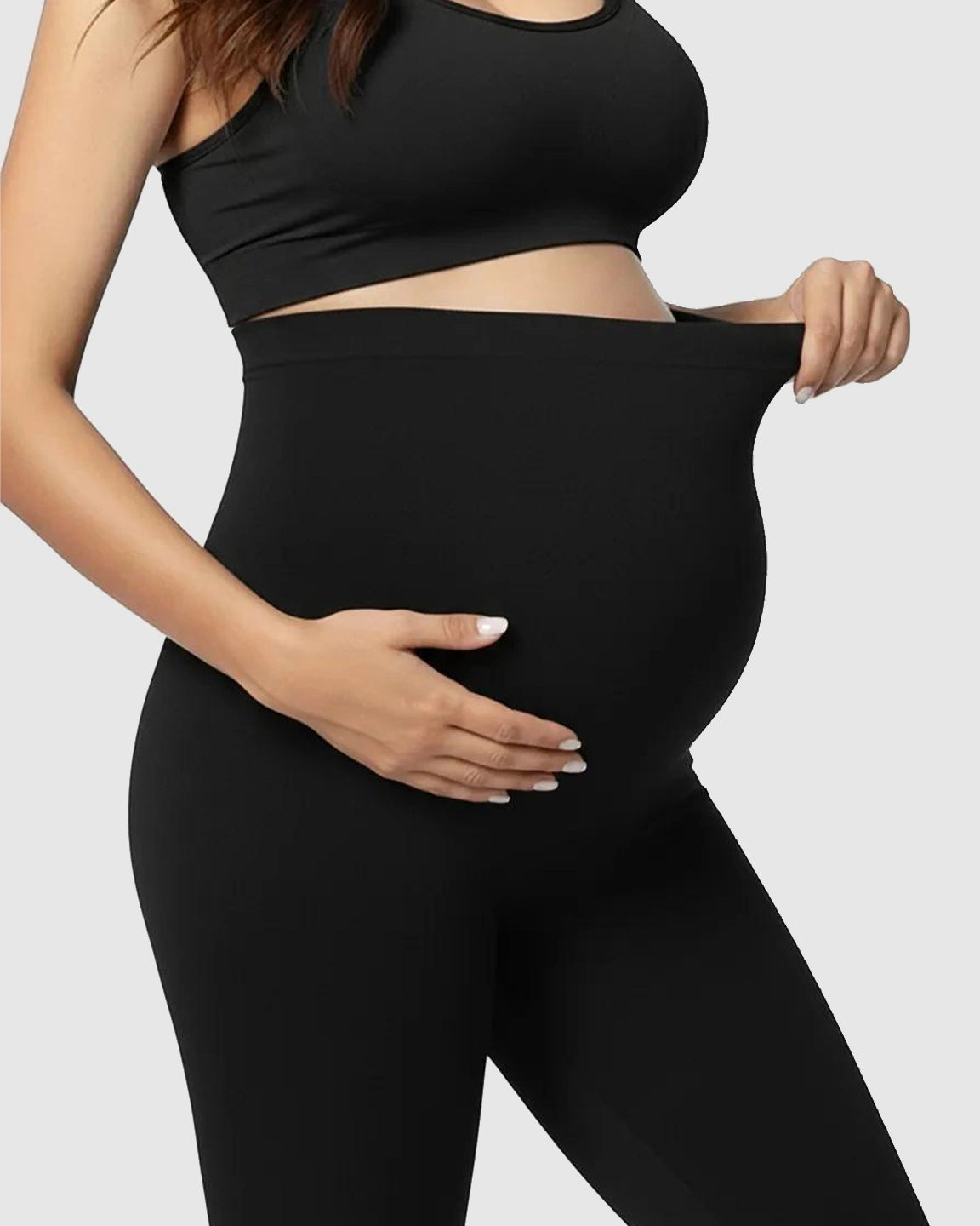 Belly Support Stretch Maternity Leggings