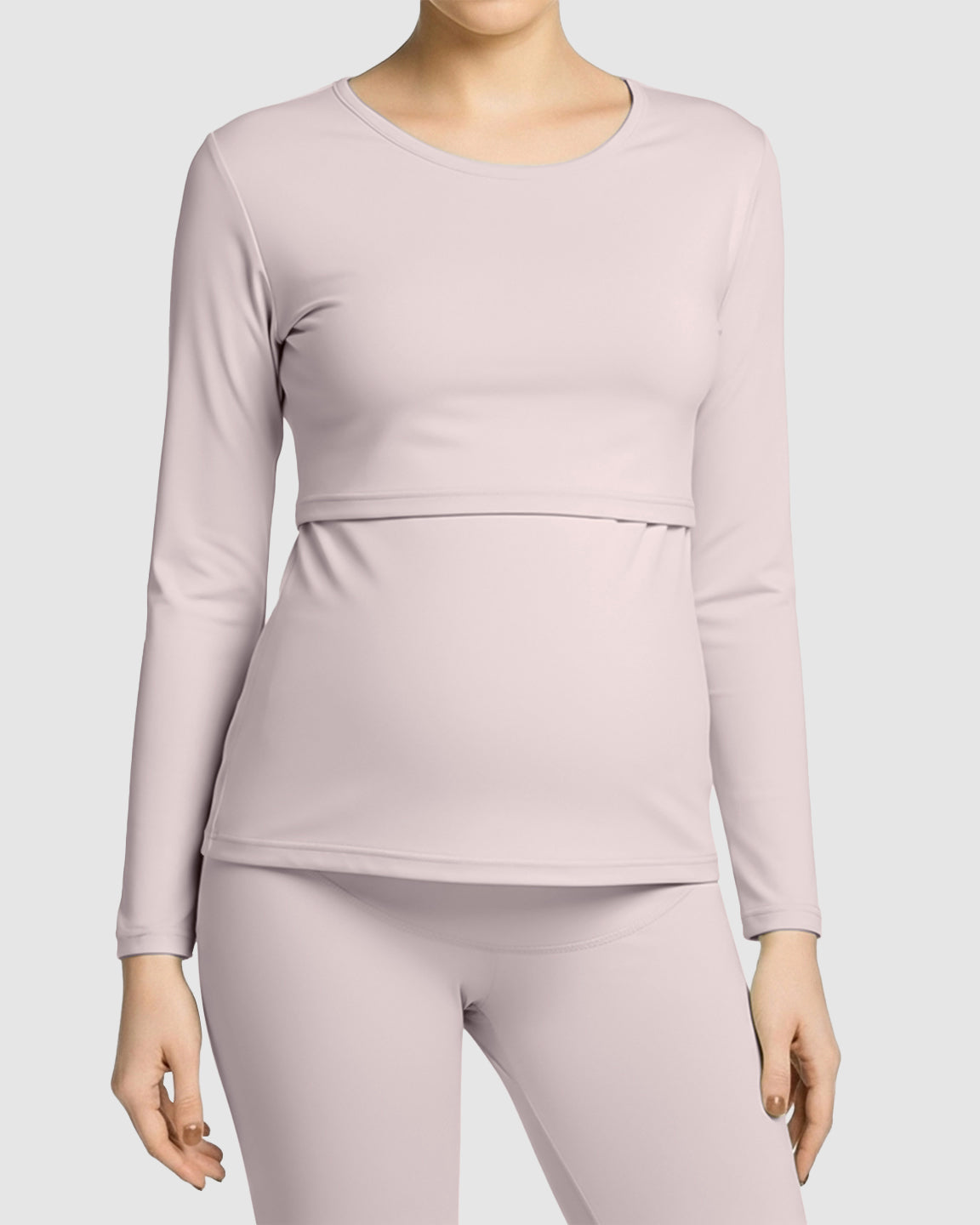 Thick Cotton Nursing Maternity Pajama Set