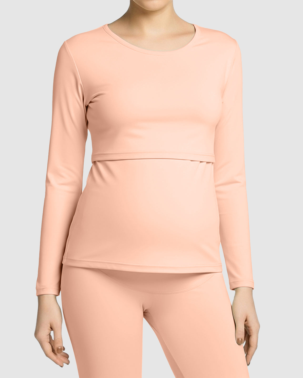 Thick Cotton Nursing Maternity Pajama Set