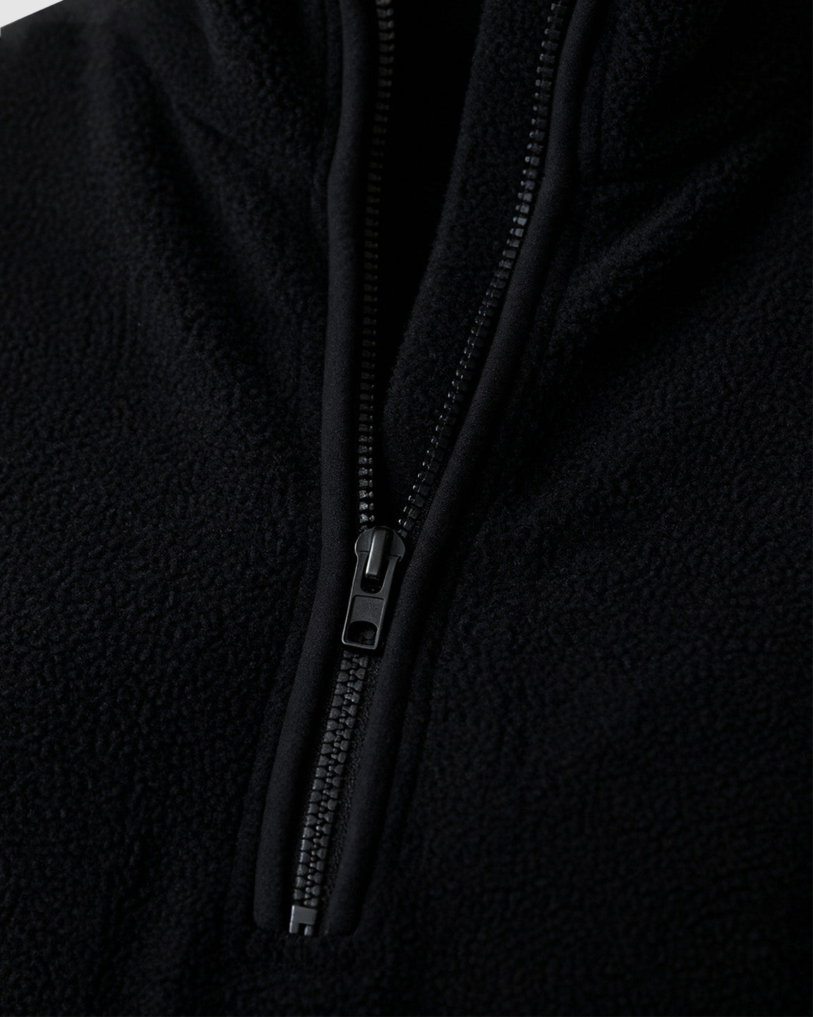 Half-Zip Long Sleeve Maternity Top