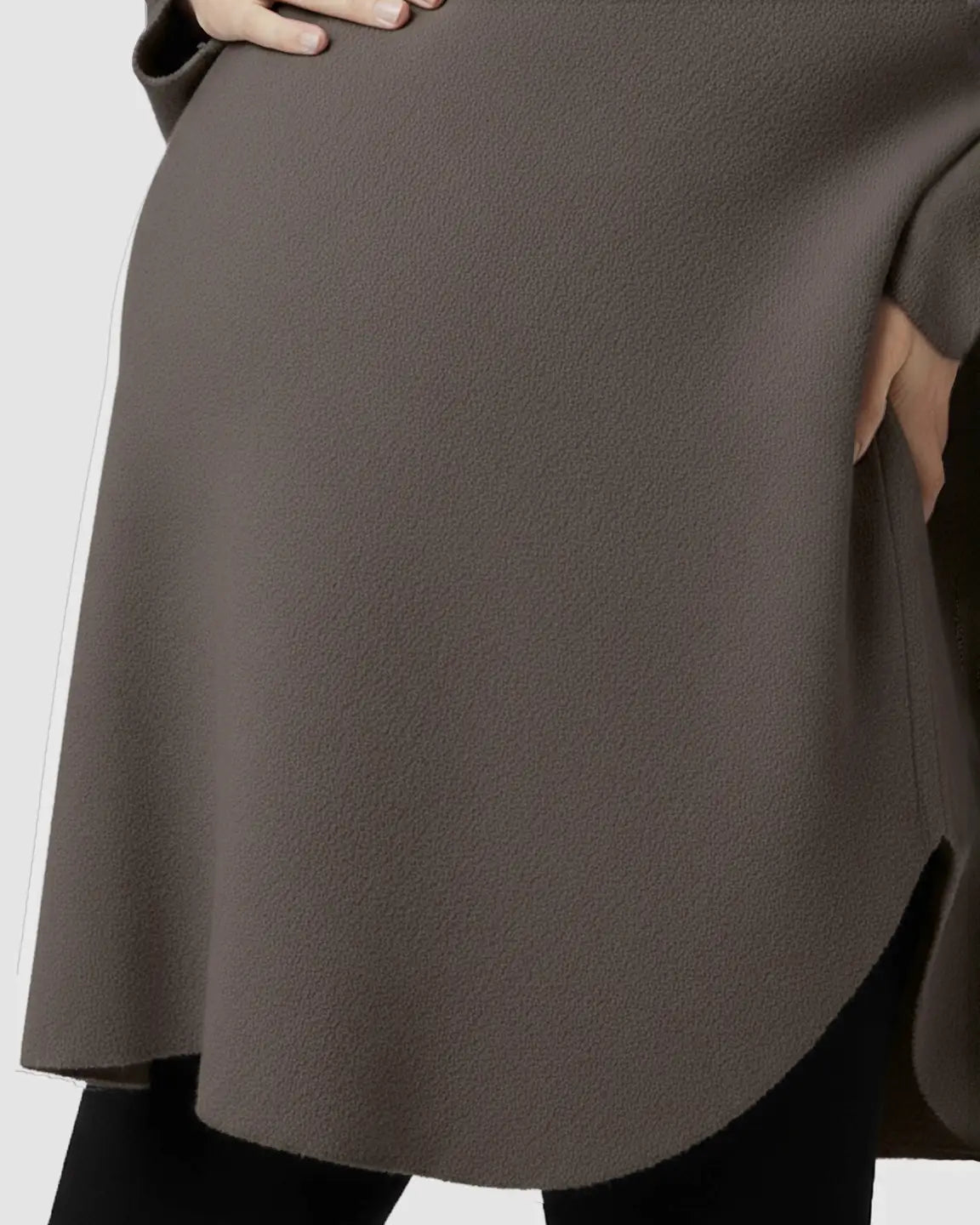 Cozy Woolen Loose-Fit Maternity Sweater