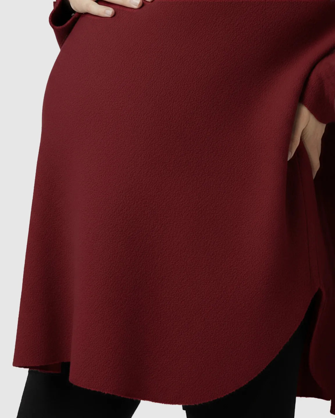 Cozy Woolen Loose-Fit Maternity Sweater