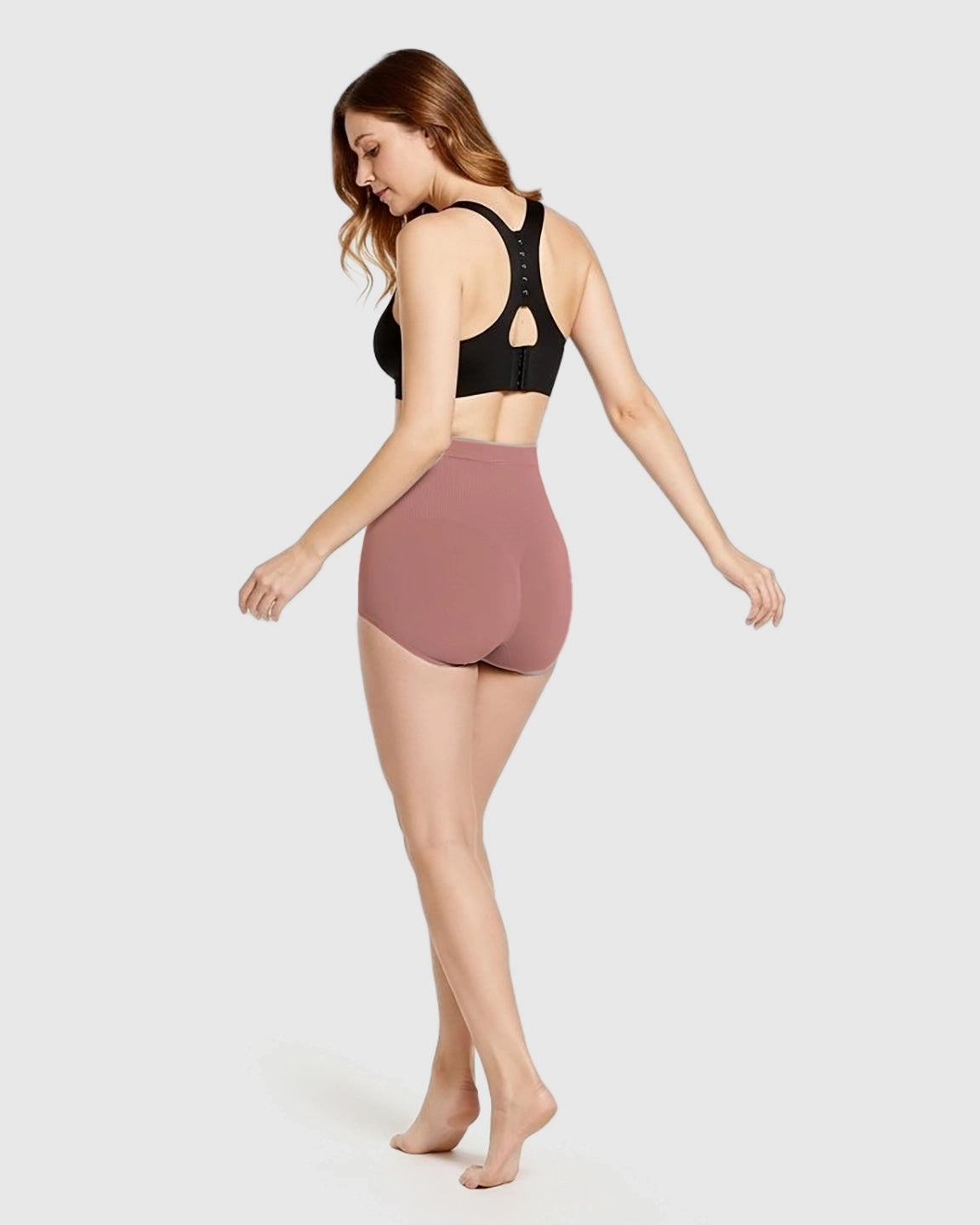 High-Waist Seamless Maternity Panties
