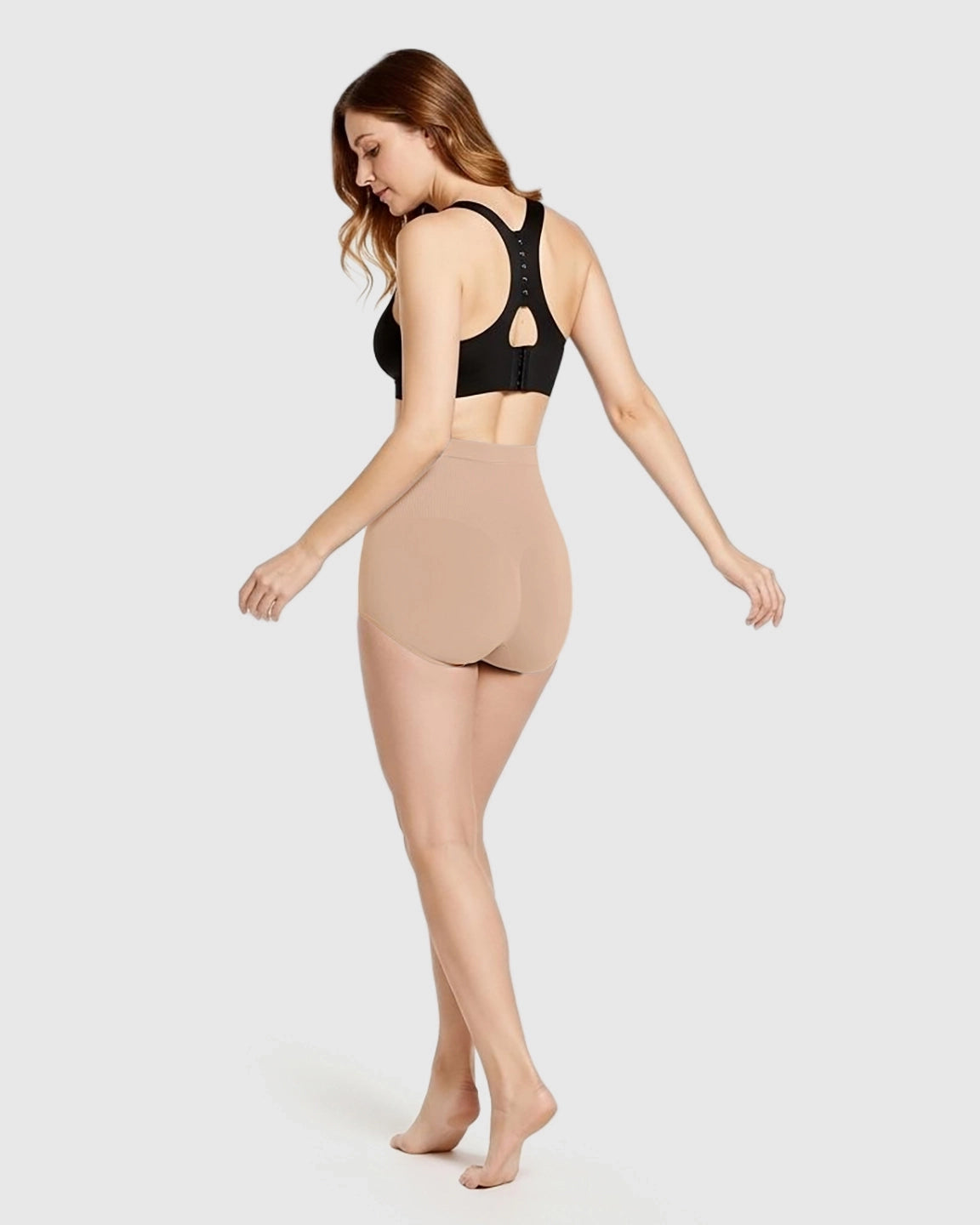 High-Waist Seamless Maternity Panties