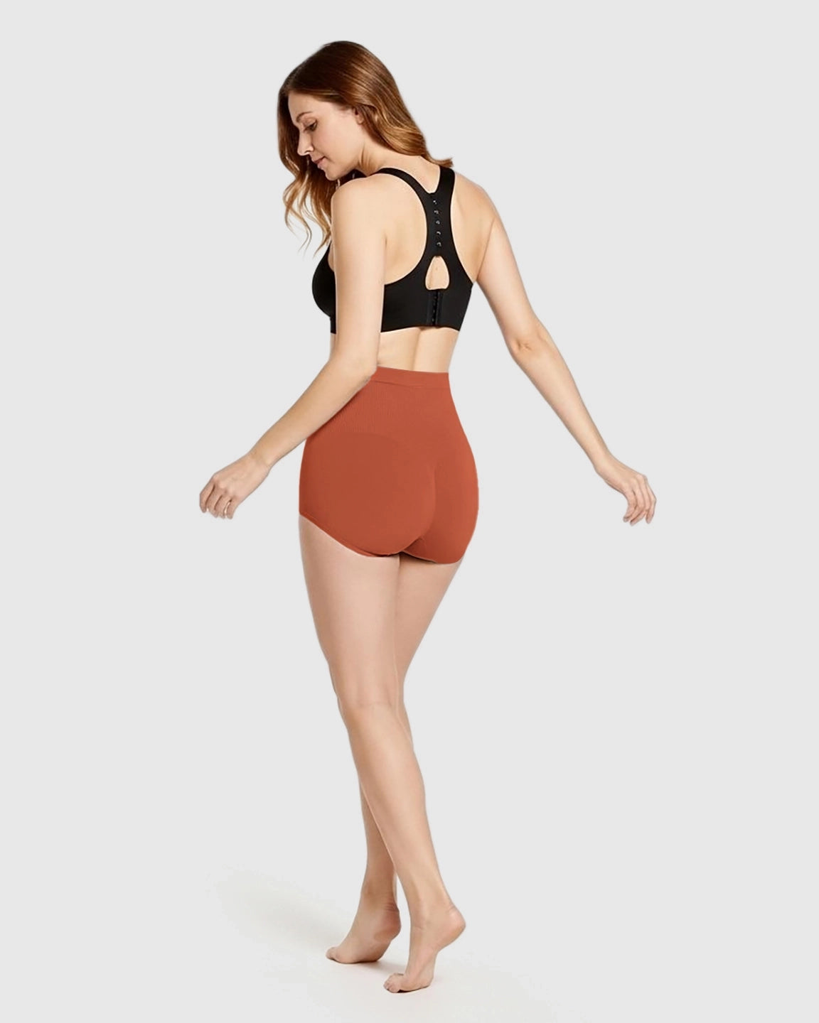 High-Waist Seamless Maternity Panties