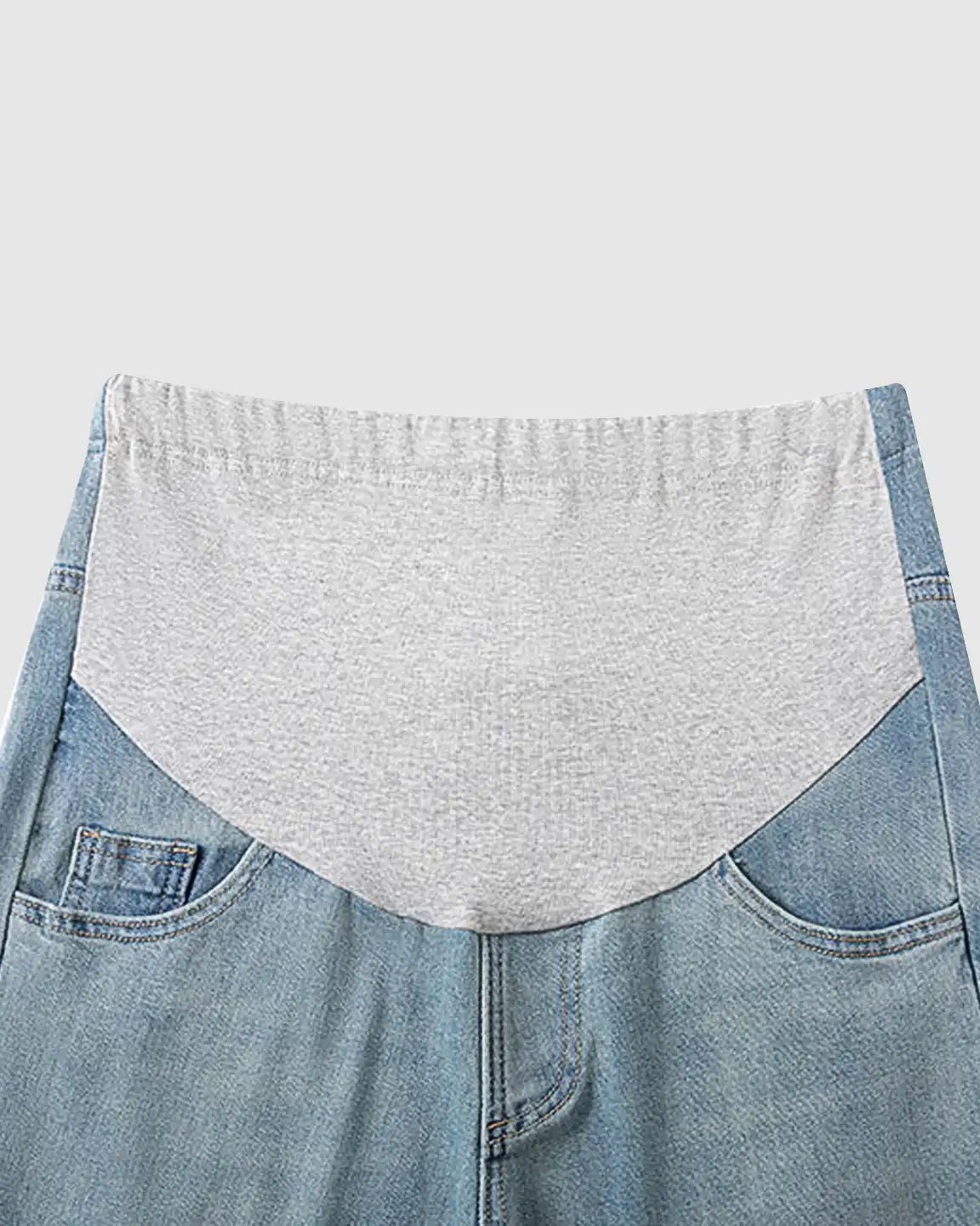 Stretch High-Waist Maternity Jeans