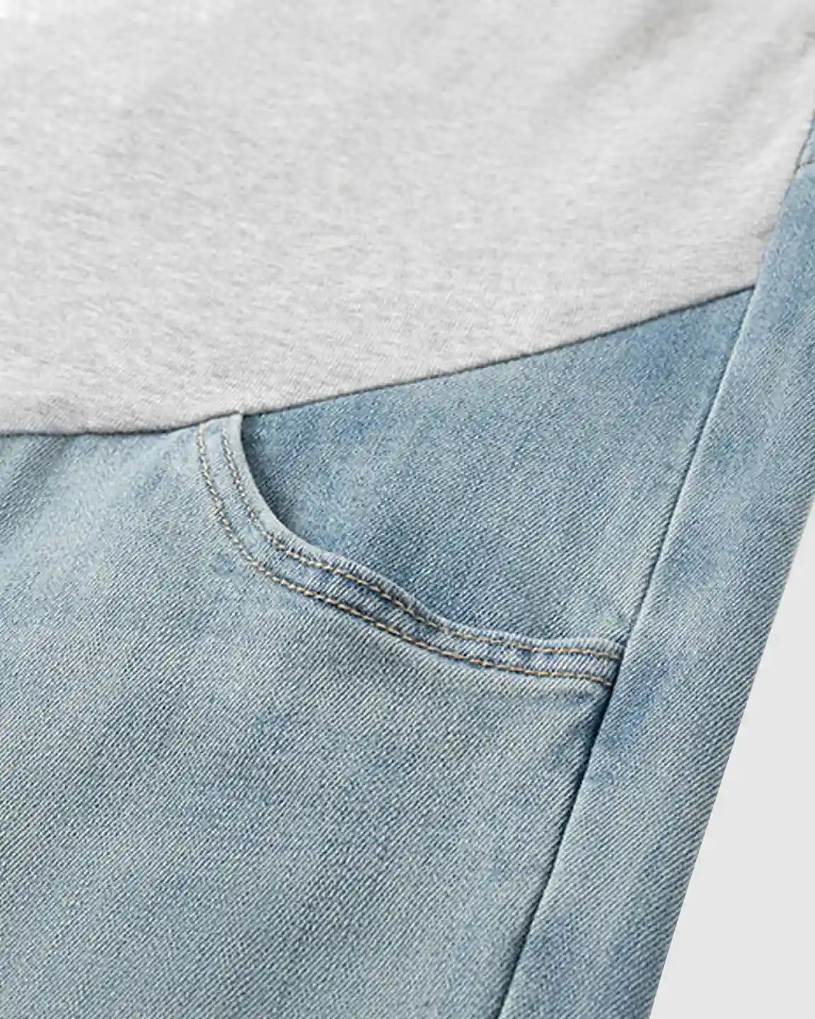 Stretch High-Waist Maternity Jeans