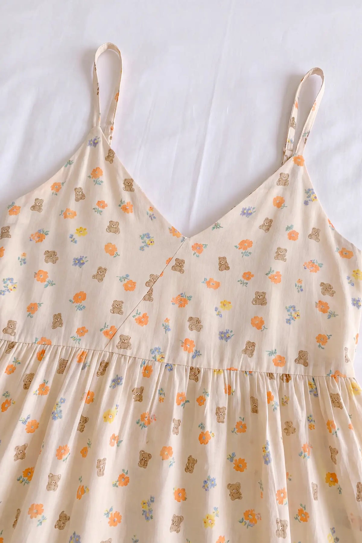 Floral Viscose Maternity Slip Nightgown