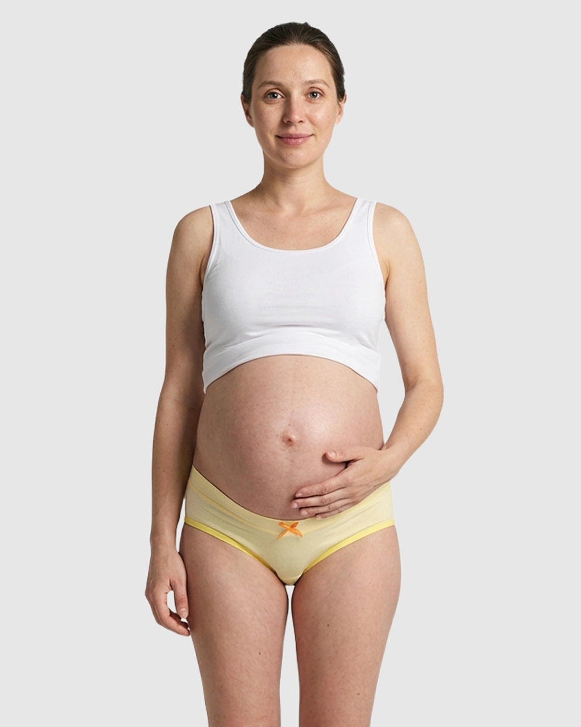 Center Ribbon Boyleg Maternity Underwear