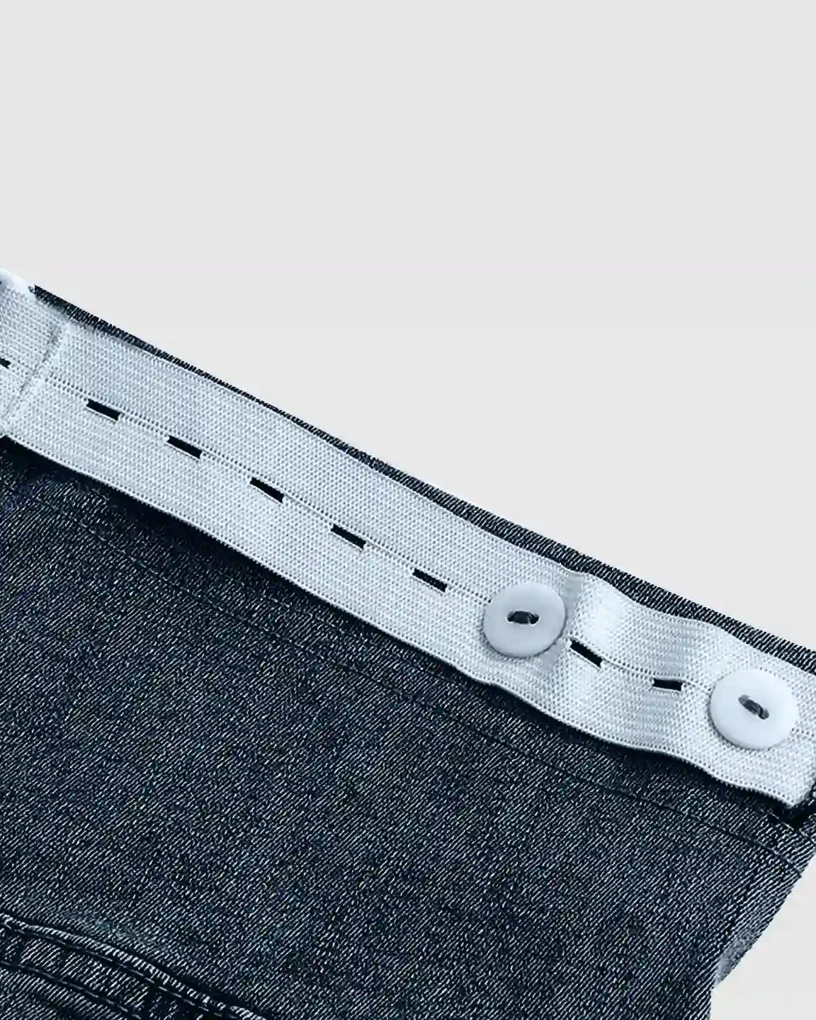 Stretch Denim Straight-Leg Maternity Jeans