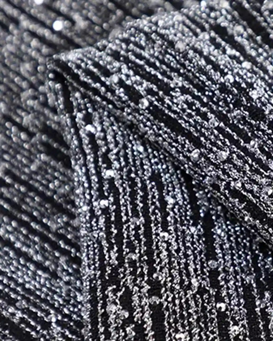 High Waist Rhinestone Embellished Wide Leg Maternity Pants