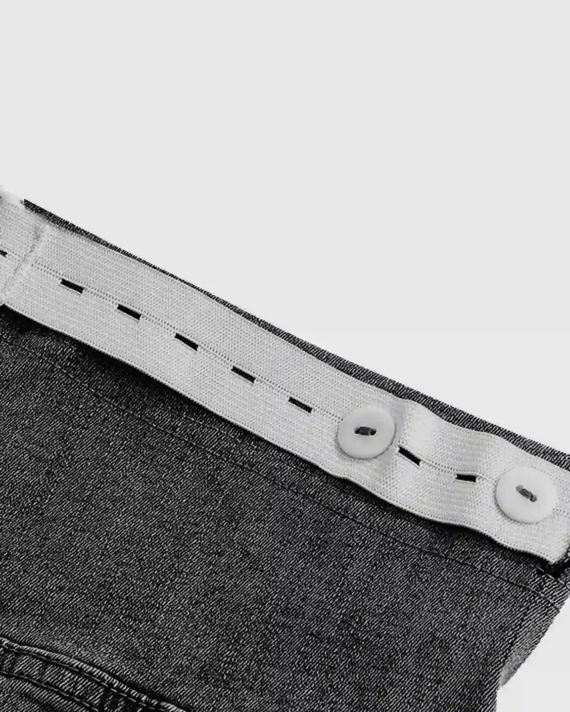 Stretch Denim Straight-Leg Maternity Jeans