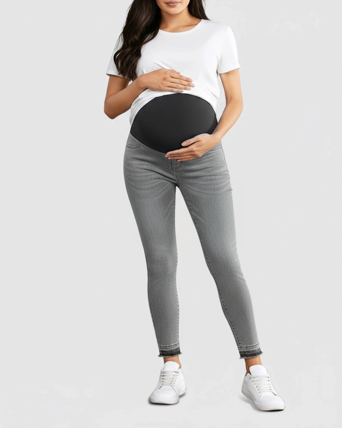 Stretch High-Waist Skinny Maternity Jeans