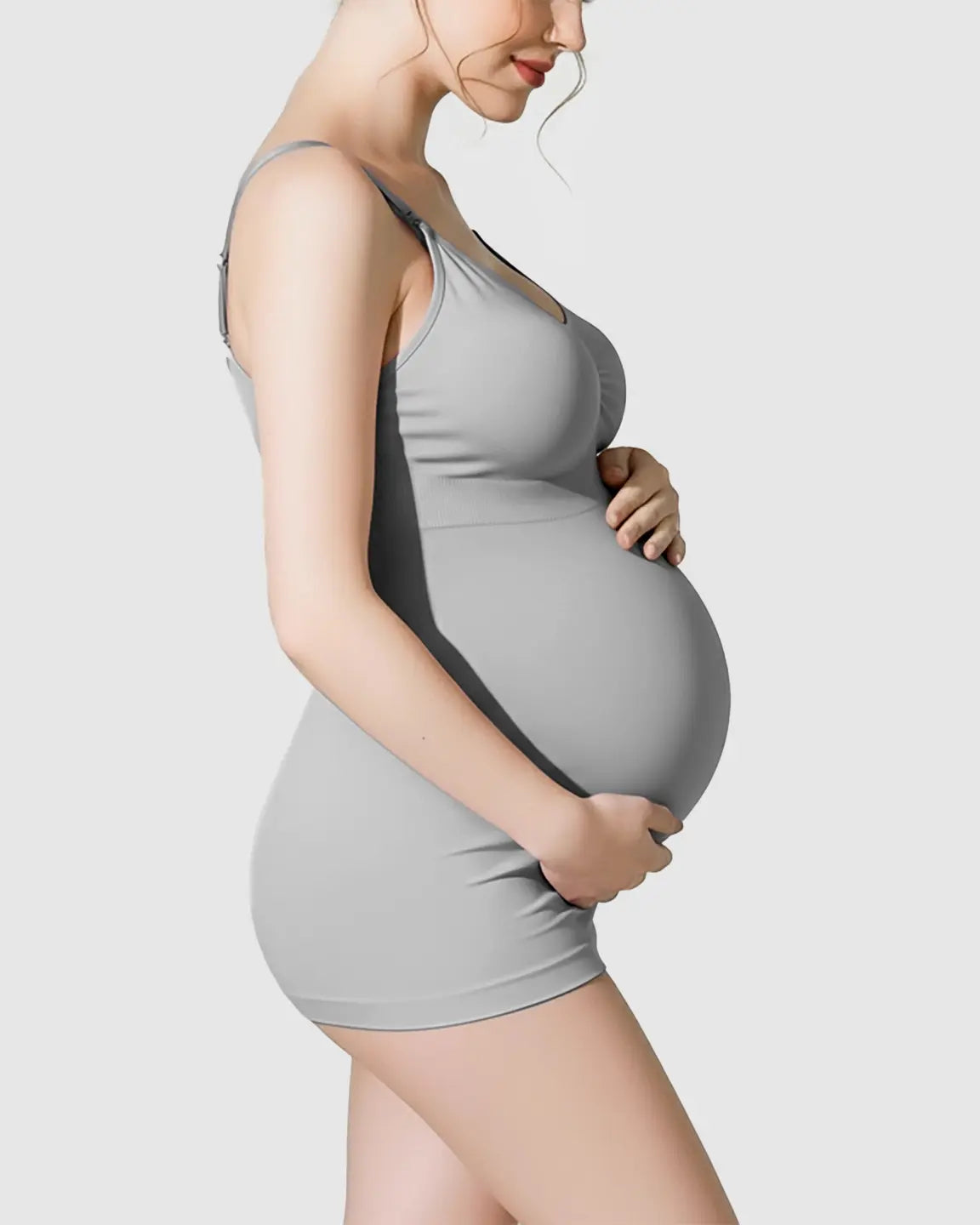 Soft Stretch Front-Opening Wireless Maternity Nursing Bra