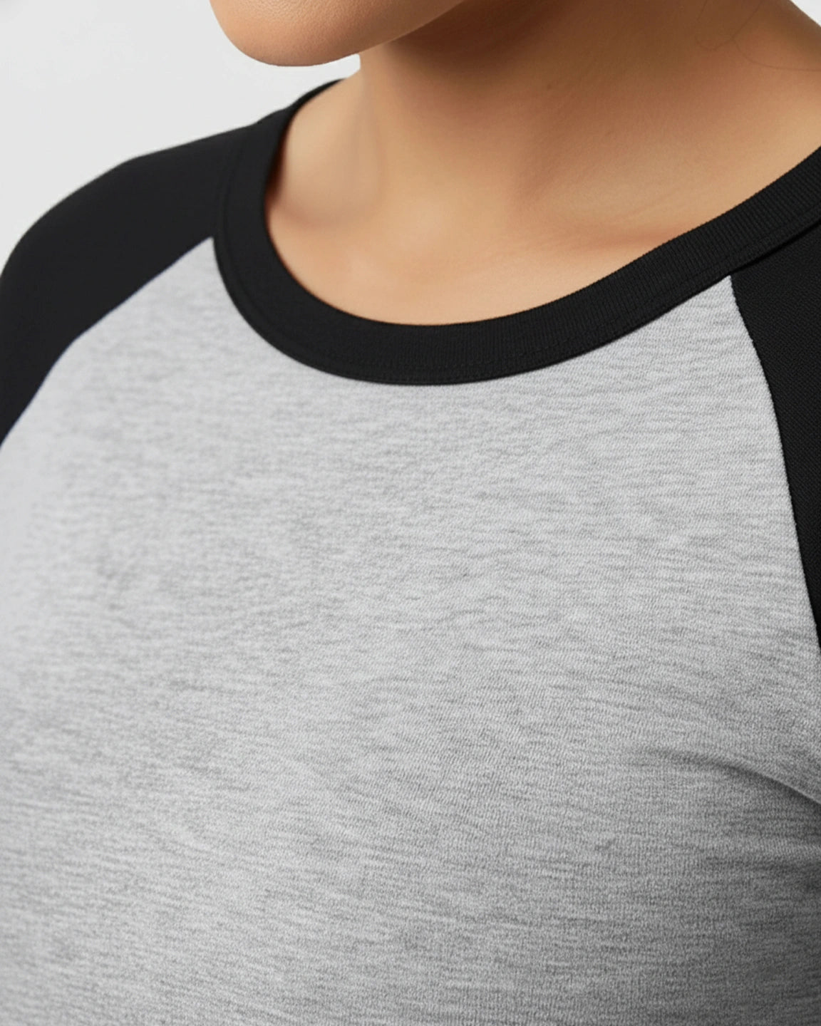 Stretch Fit Long-Sleeve Maternity Top