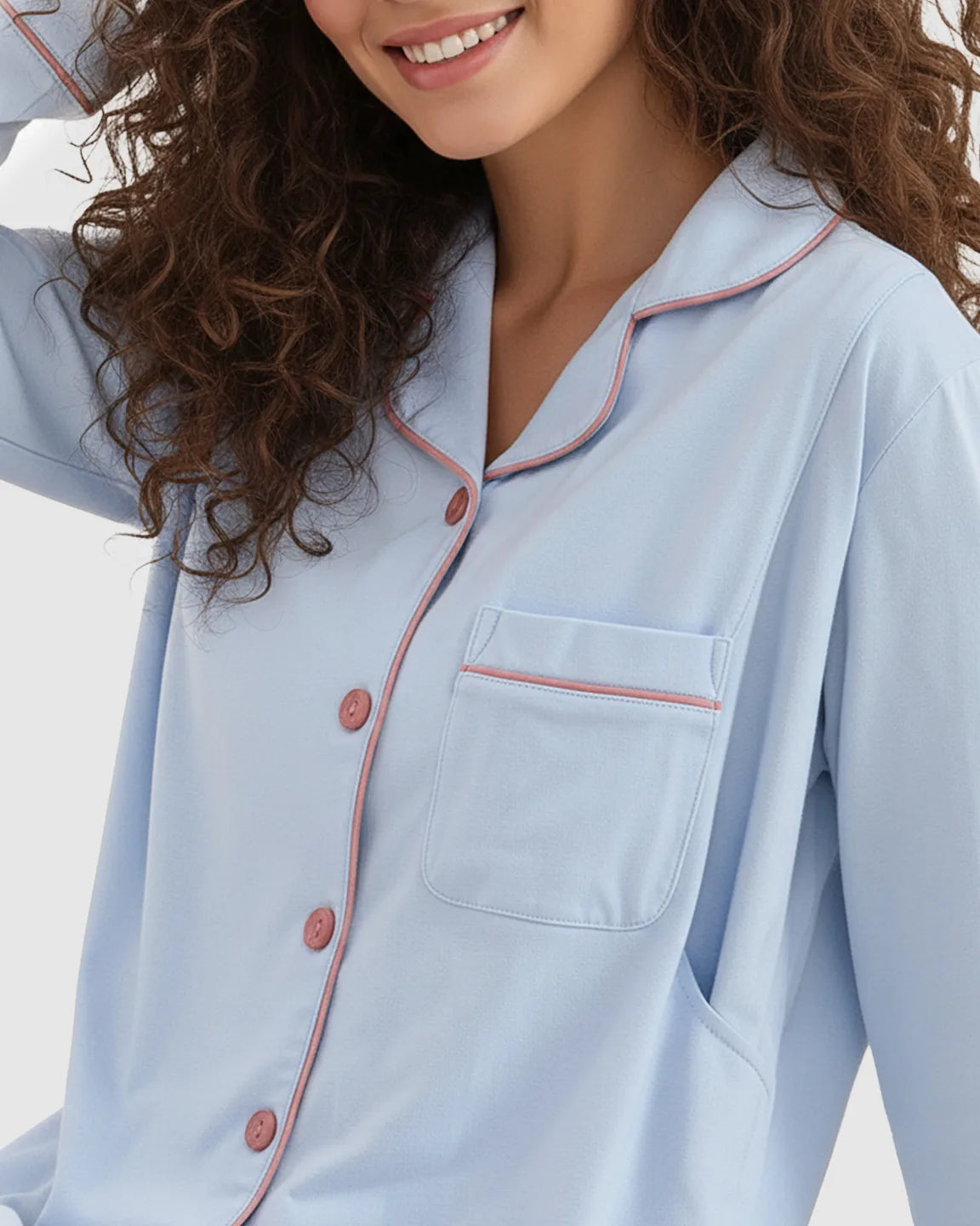 Nursing-Ready Cozy Maternity Sleepwear Set