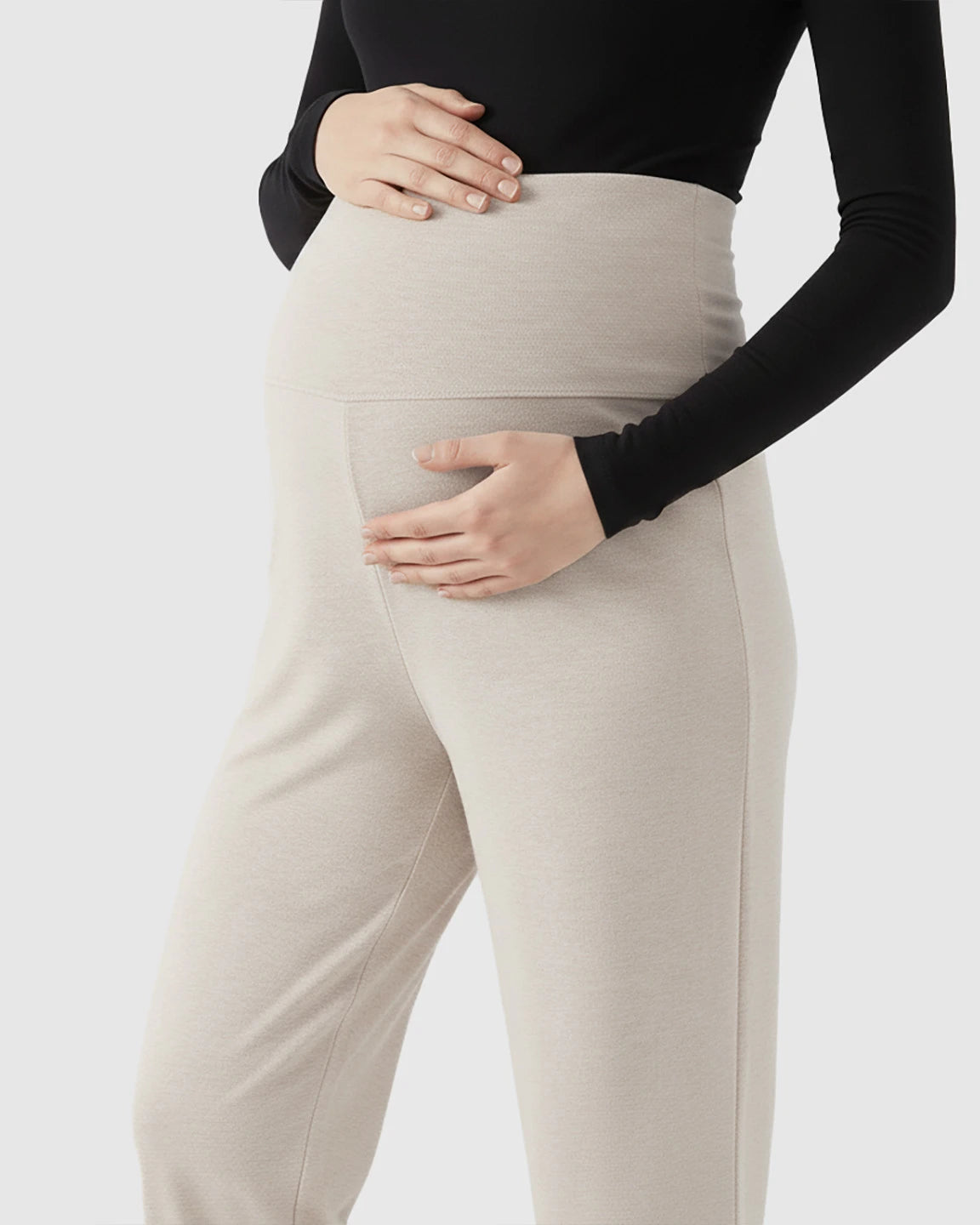 Soft Fleece Relaxed Maternity Pants
