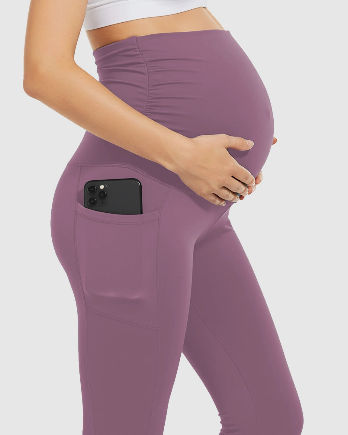 High-Elastic Support Activewear Maternity Leggings