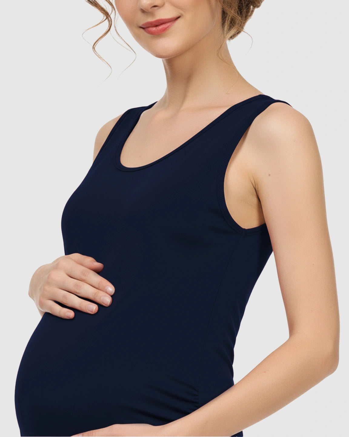 Modal-Blend Tank Fitted Dress