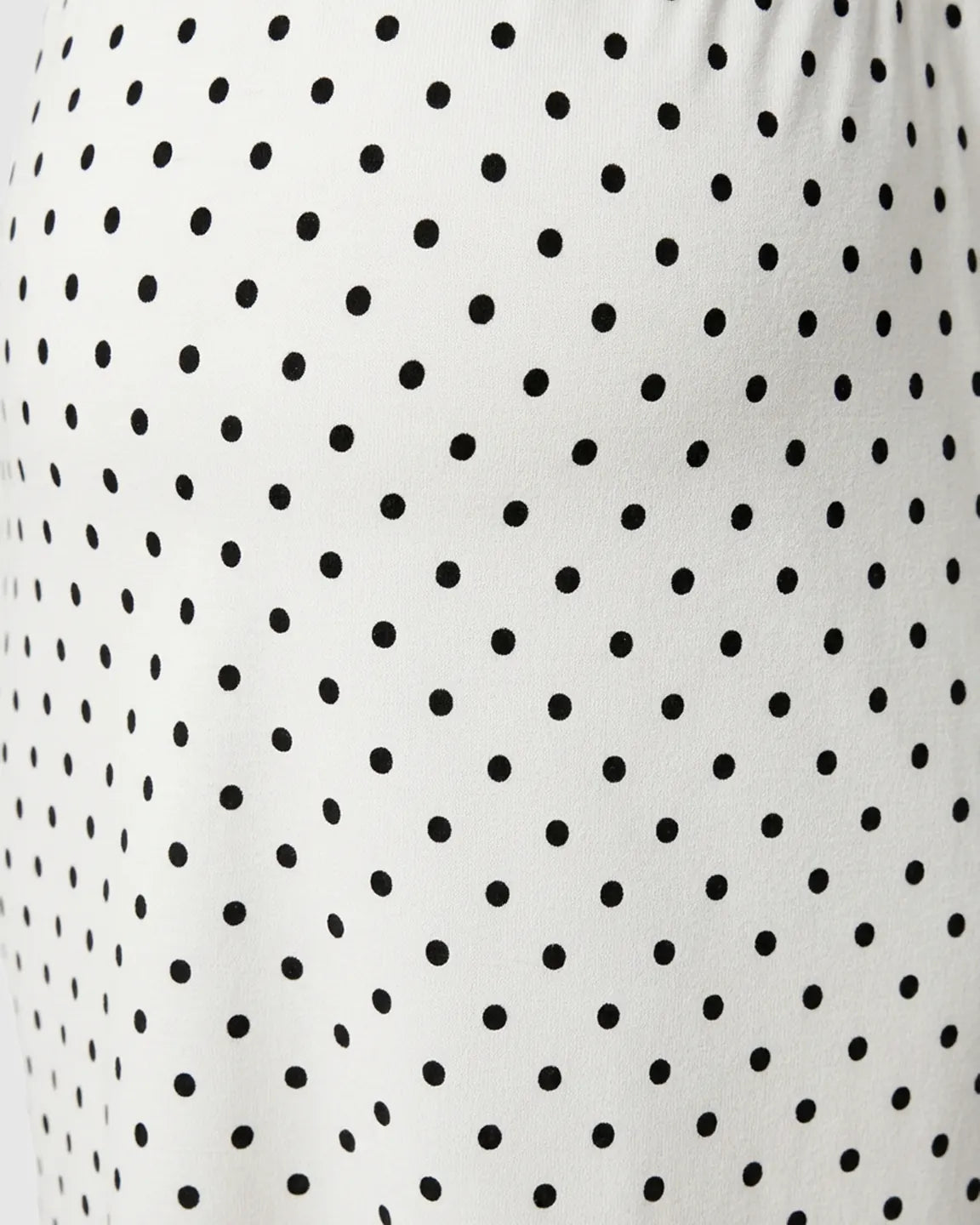 Short Sleeve Polka Dot Print Maternity Midi Dress