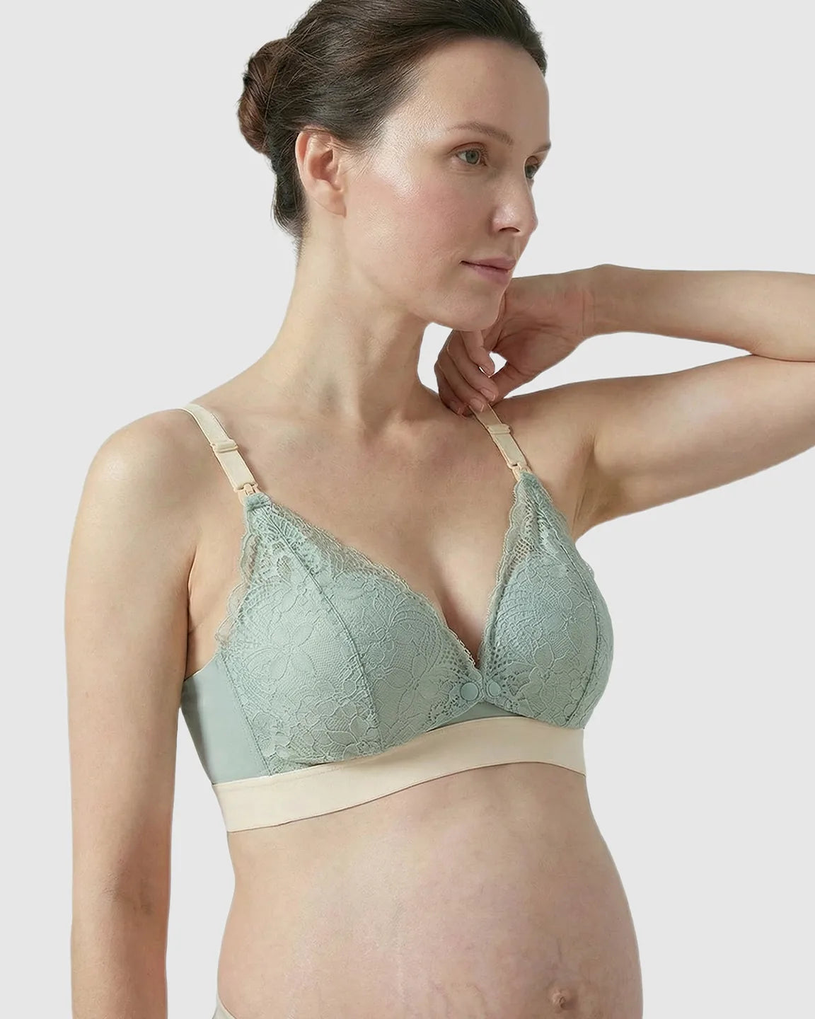 Drop-Down Cup Wireless Nursing Bra